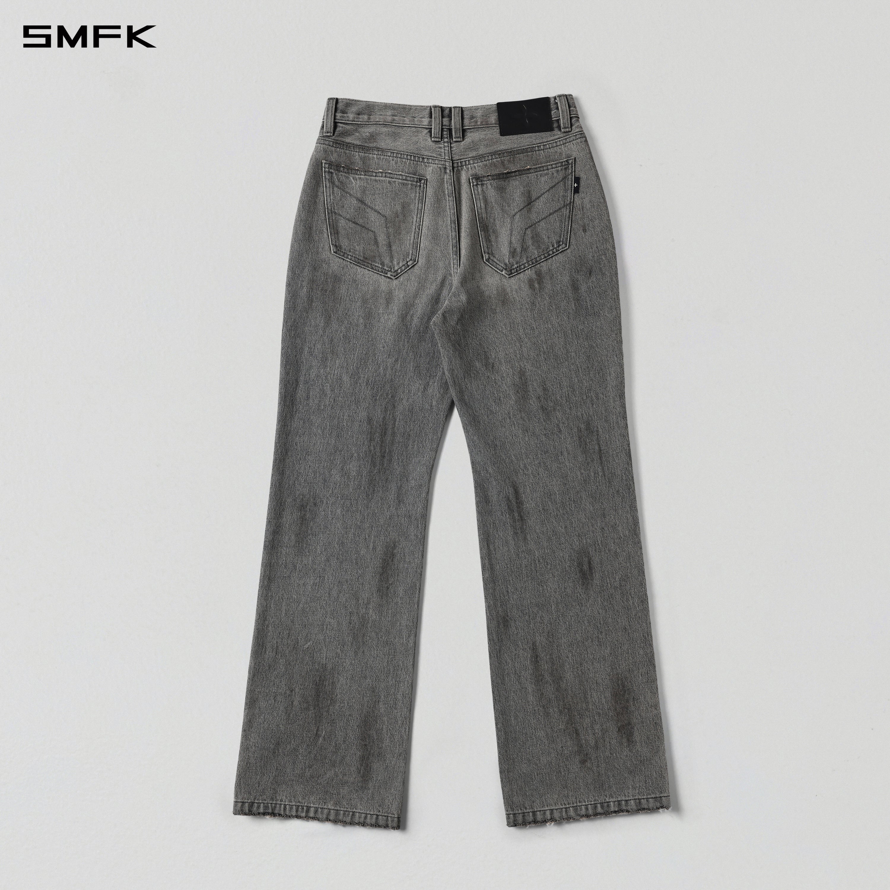 WILD MIRAGE STRT DENIM PANTS/DENIM COTTON+SLOW WASH/W MIRAGE GREY