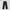 VINTAGE VANISH STRAIGHT DENIM PANTS/GARMENT DYE VANISH BLACK