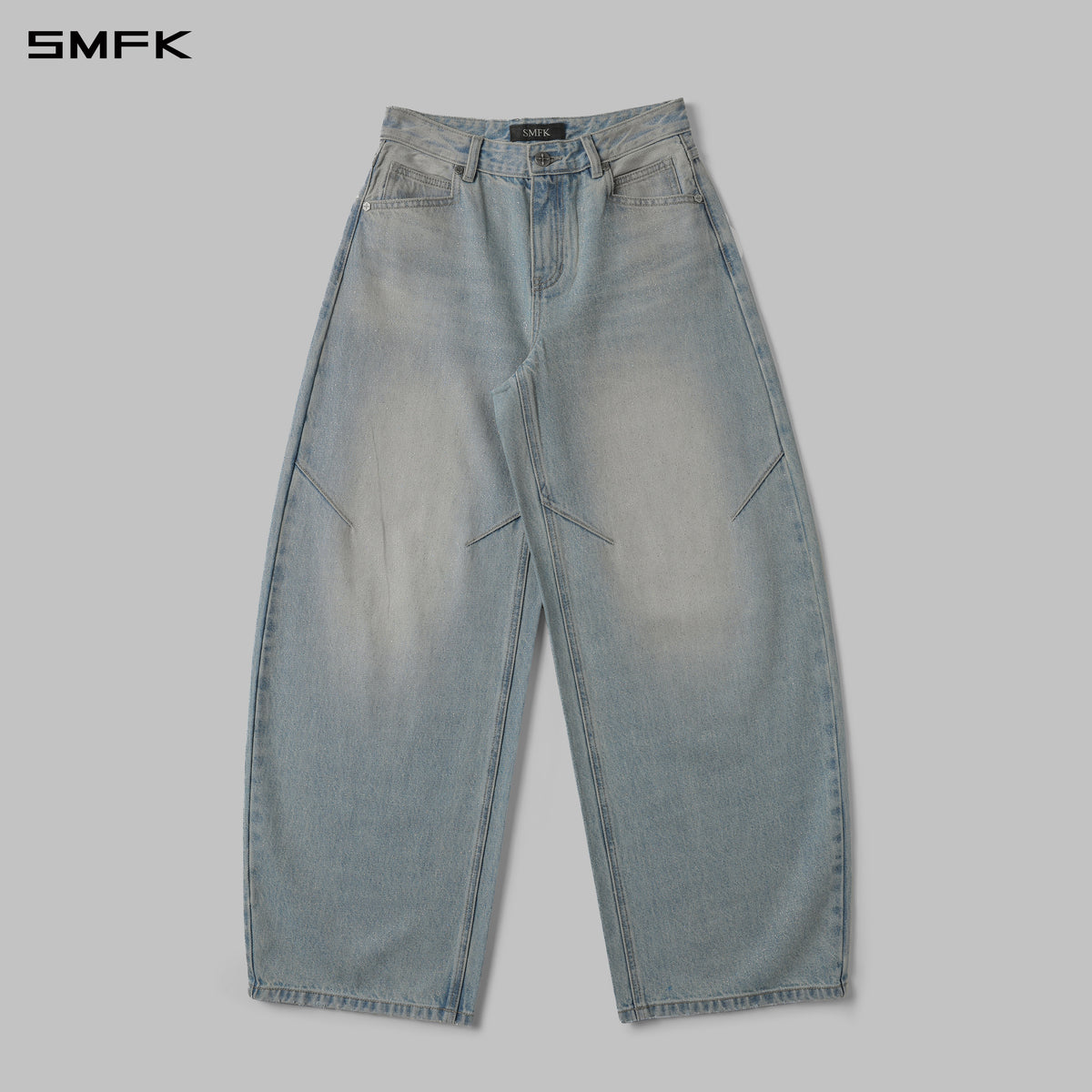 MIRAGE SIREN VINTAGE COCOON DENIM PANTS/STARRY DENIM/W STARRY BLUE