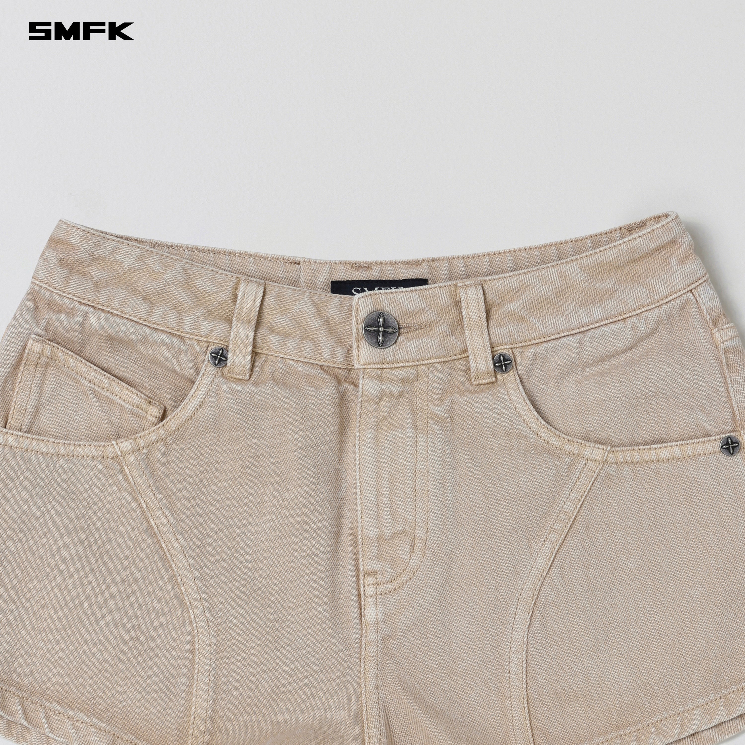 VINTAGE VANISH DENIM SHORTS/GARMENT DYE FRESH SKIN
