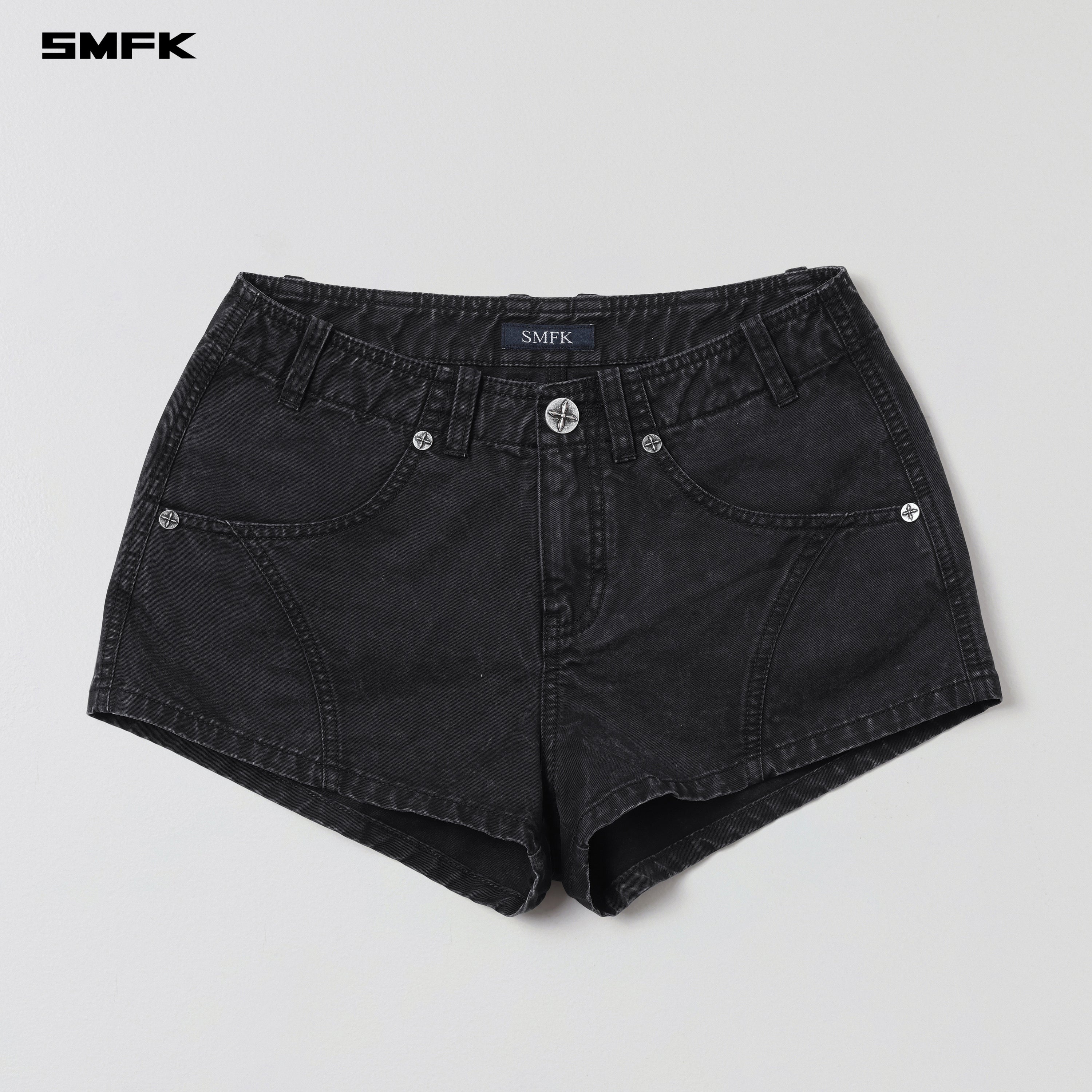 VANISH CARGO SHORTS/GARMENT DYE VANISH BLACK