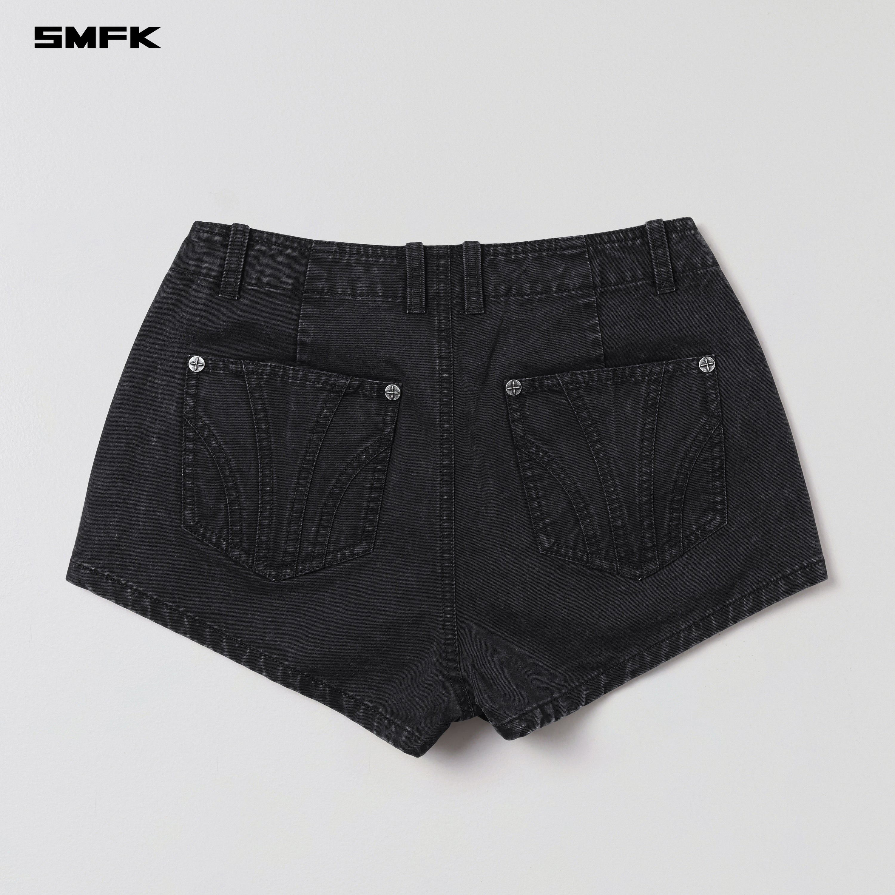 VANISH CARGO SHORTS/GARMENT DYE VANISH BLACK