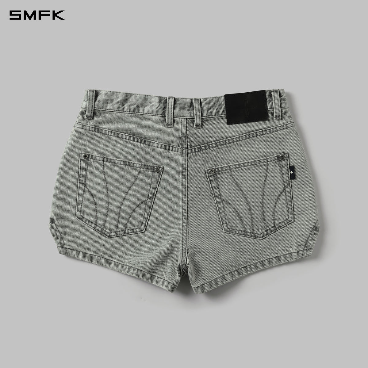 MIRAGE PRISM DENIM SHORTS/DENIM COTTON/W GLACIER GREY