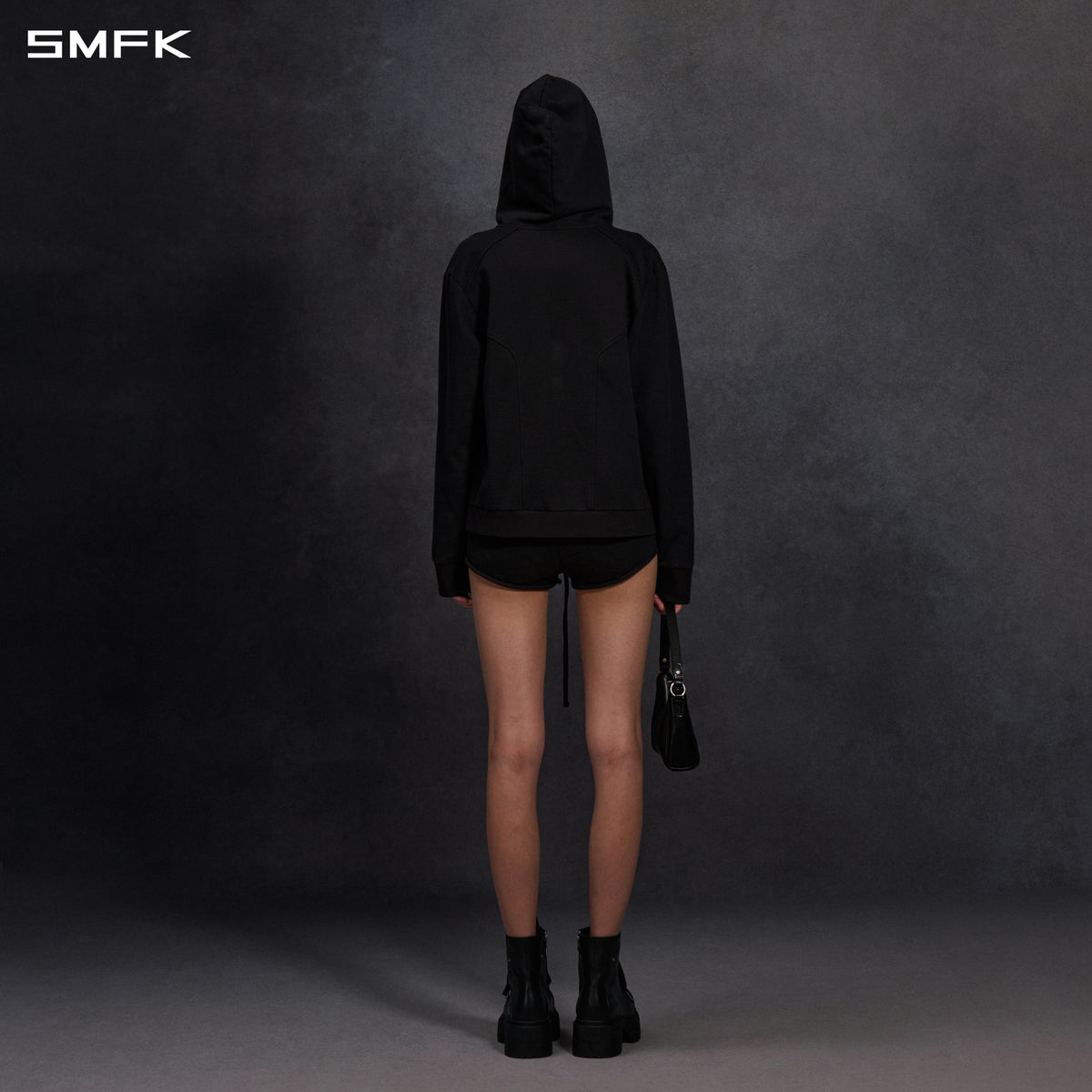 PERMANENT SLIM SUPER SHORTS/COTTON/W WILD BLACK