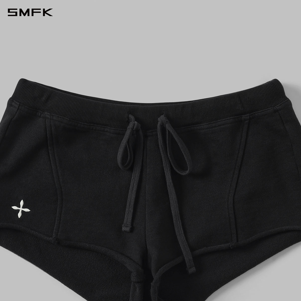 PERMANENT SLIM SUPER SHORTS/COTTON/W WILD BLACK