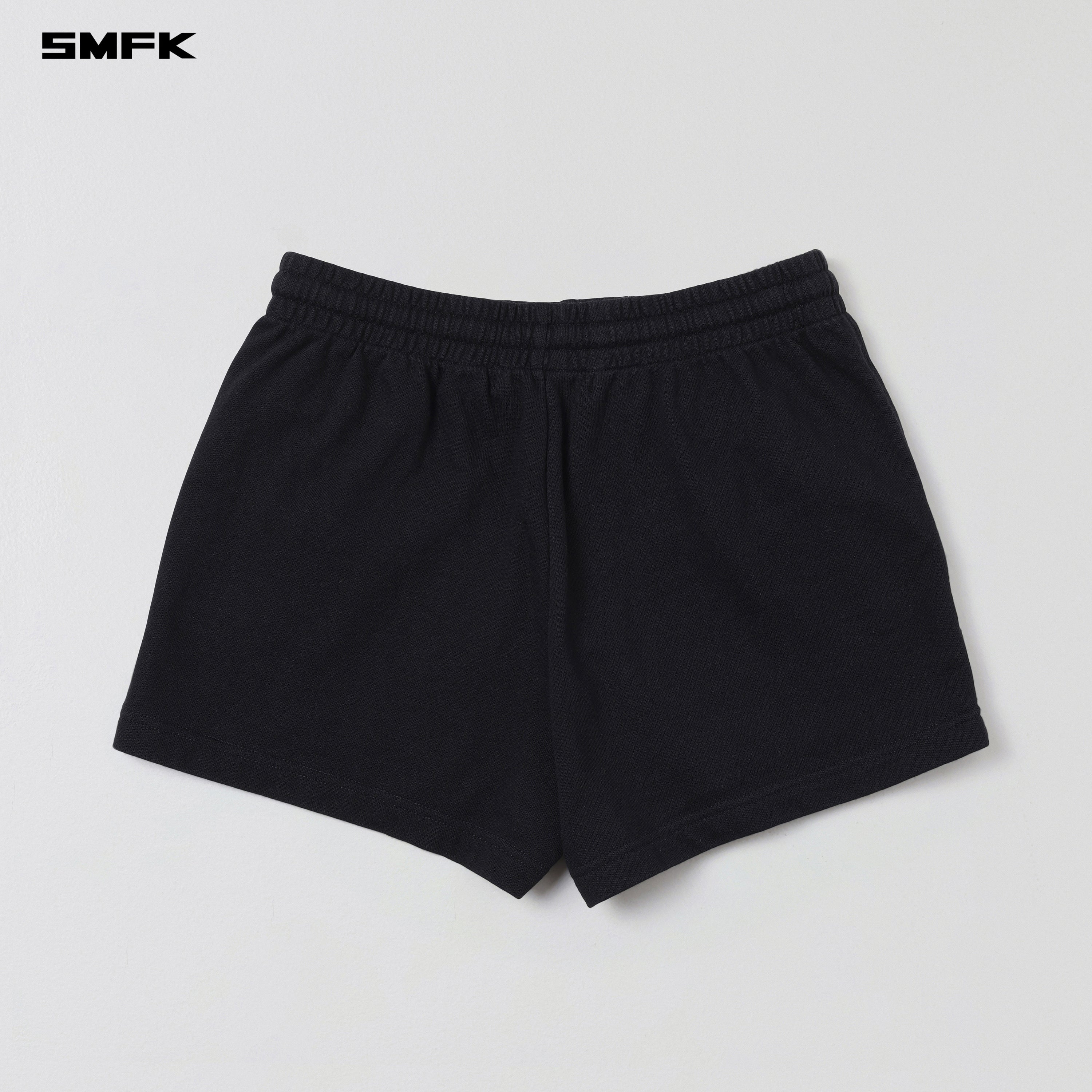 PERMANENT PRISM SHORTS/COTTON WOOL WILD BLACK