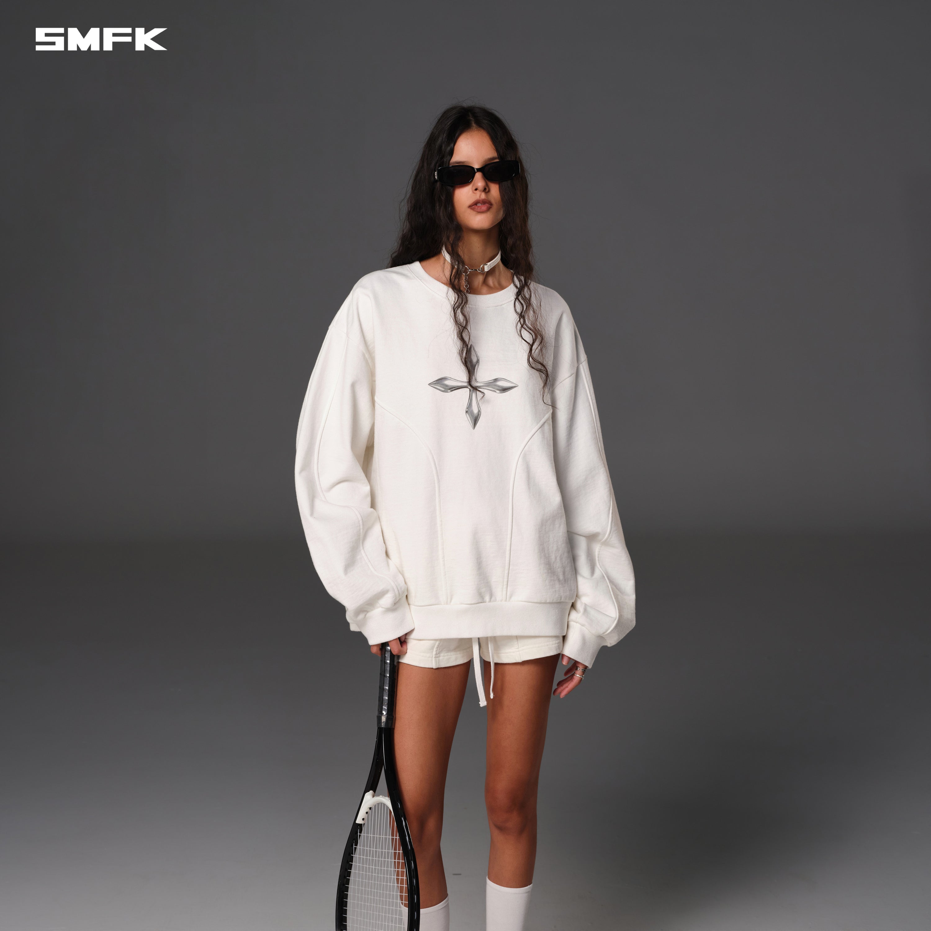 PERMANENT PRISM SHORTS/COTTON WOOL CLOUD WHITE