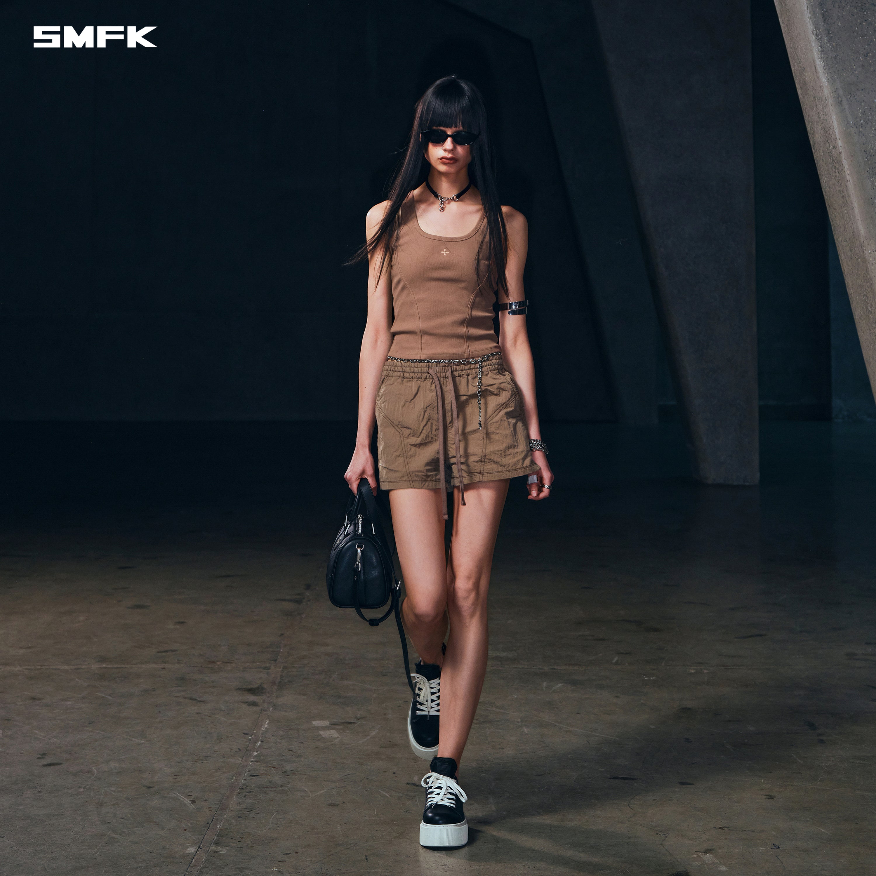 MIRAGE SPORTS SHORTS/NYLON WP SHADOW BROWN