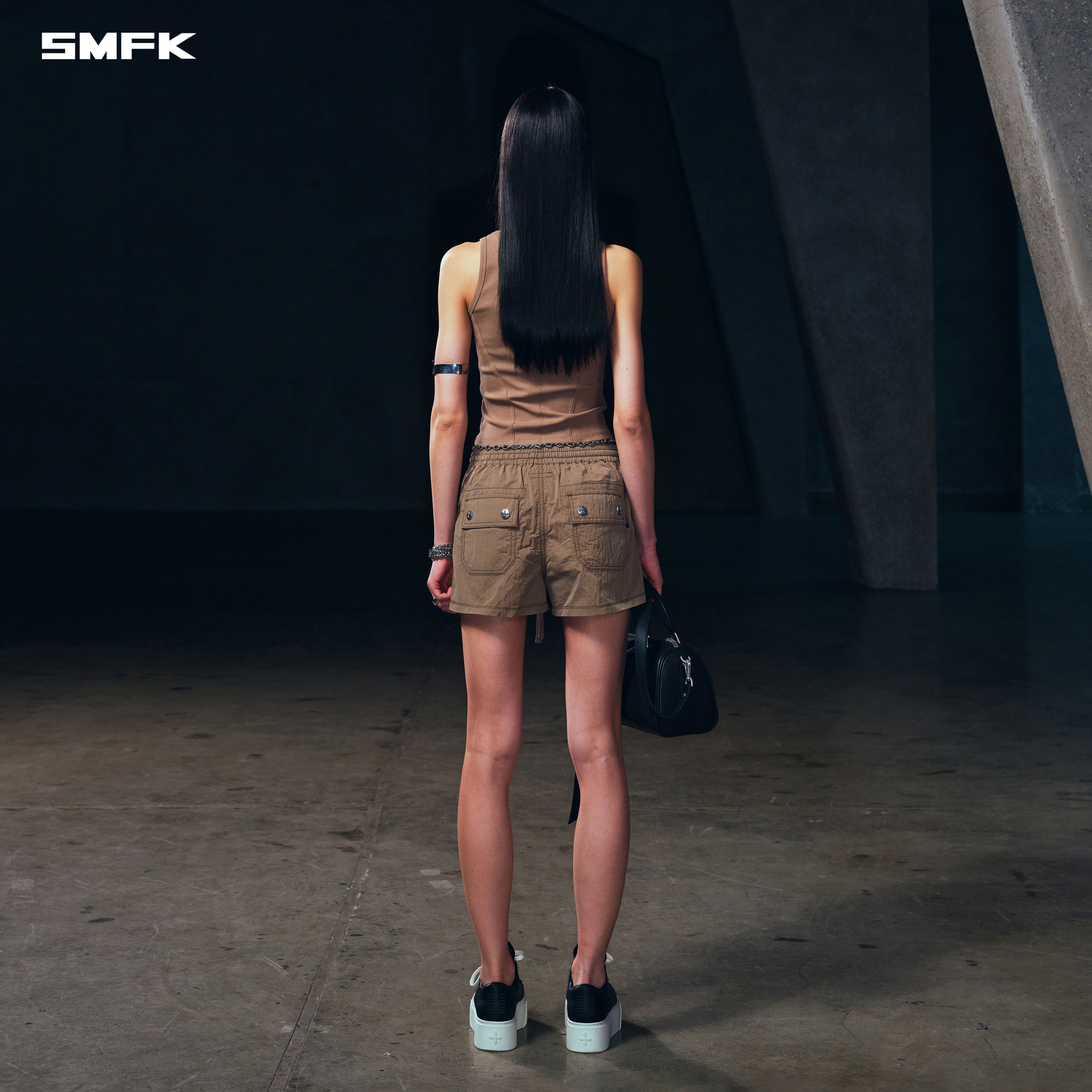 MIRAGE SPORTS SHORTS/NYLON WP SHADOW BROWN