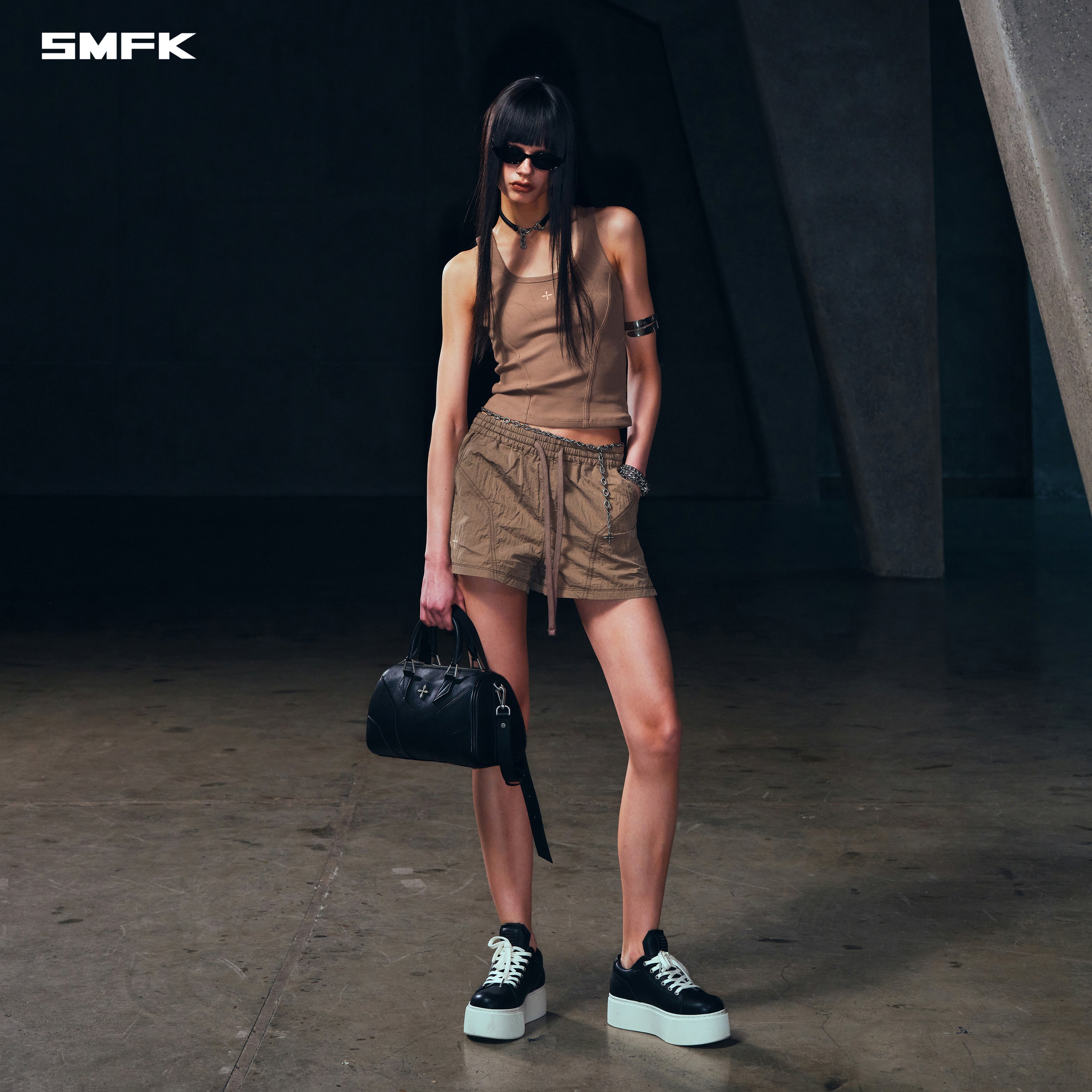 MIRAGE SPORTS SHORTS/NYLON WP SHADOW BROWN