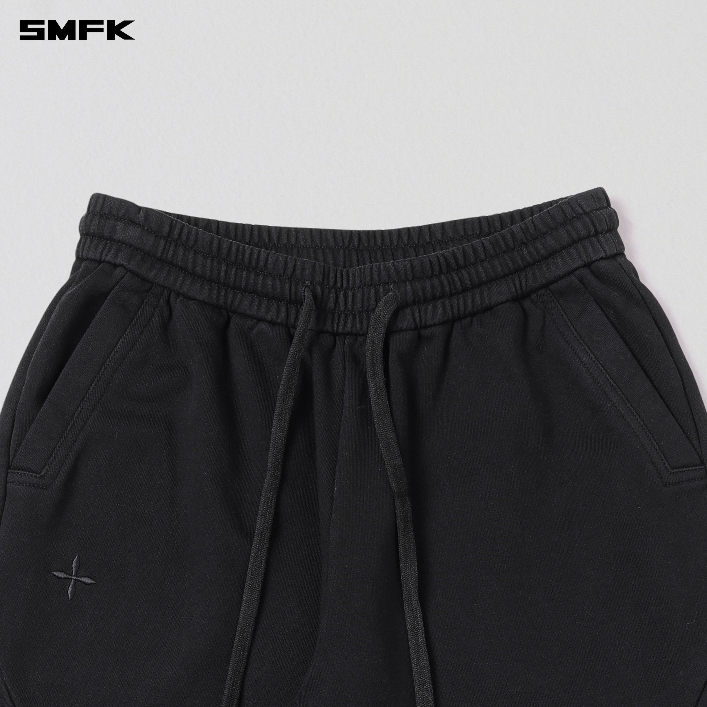 VINTAGE MUSE STRT SPORTS PANTS/COTTON VANISH BLACK
