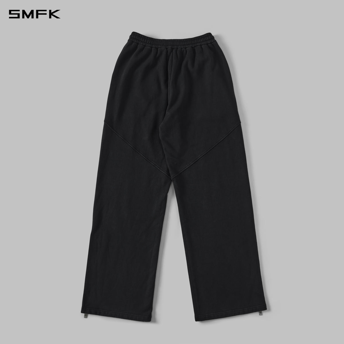 MYTH AEOLUS EVOLVE LOOSE KINTED PANTS /COLD DYE/U COLD DYE BLACK