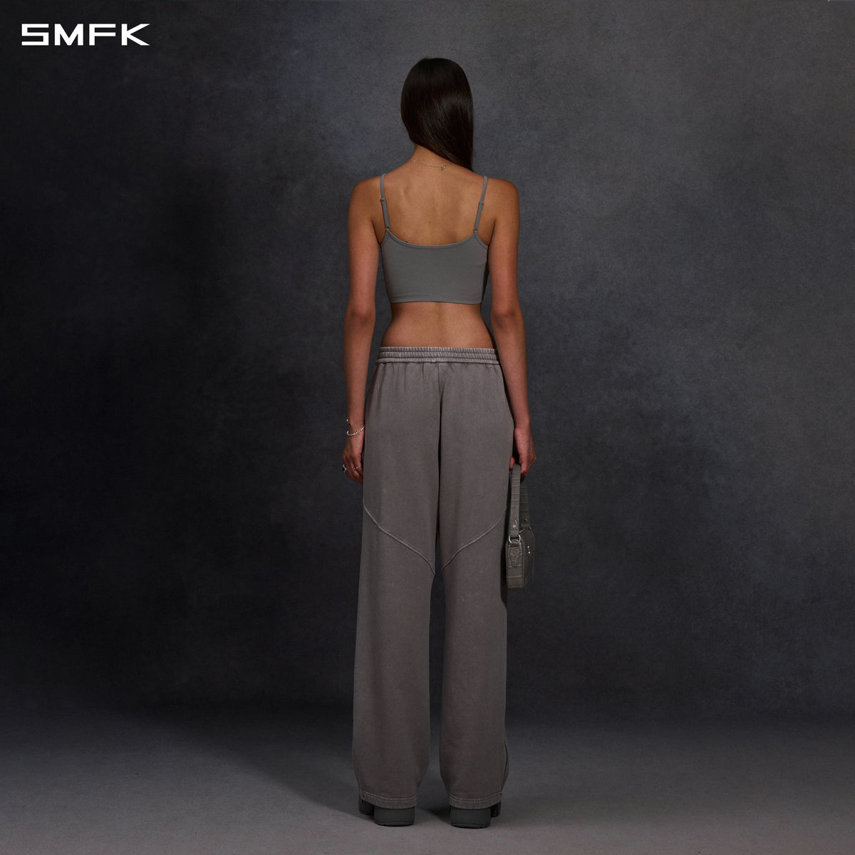 MYTH AEOLUS EVOLVE LOOSE KINTED PANTS /COLD DYE/U COLD DYE GREY