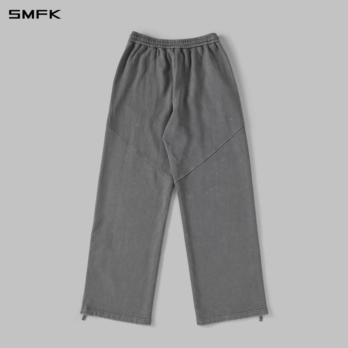 MYTH AEOLUS EVOLVE LOOSE KINTED PANTS /COLD DYE/U COLD DYE GREY