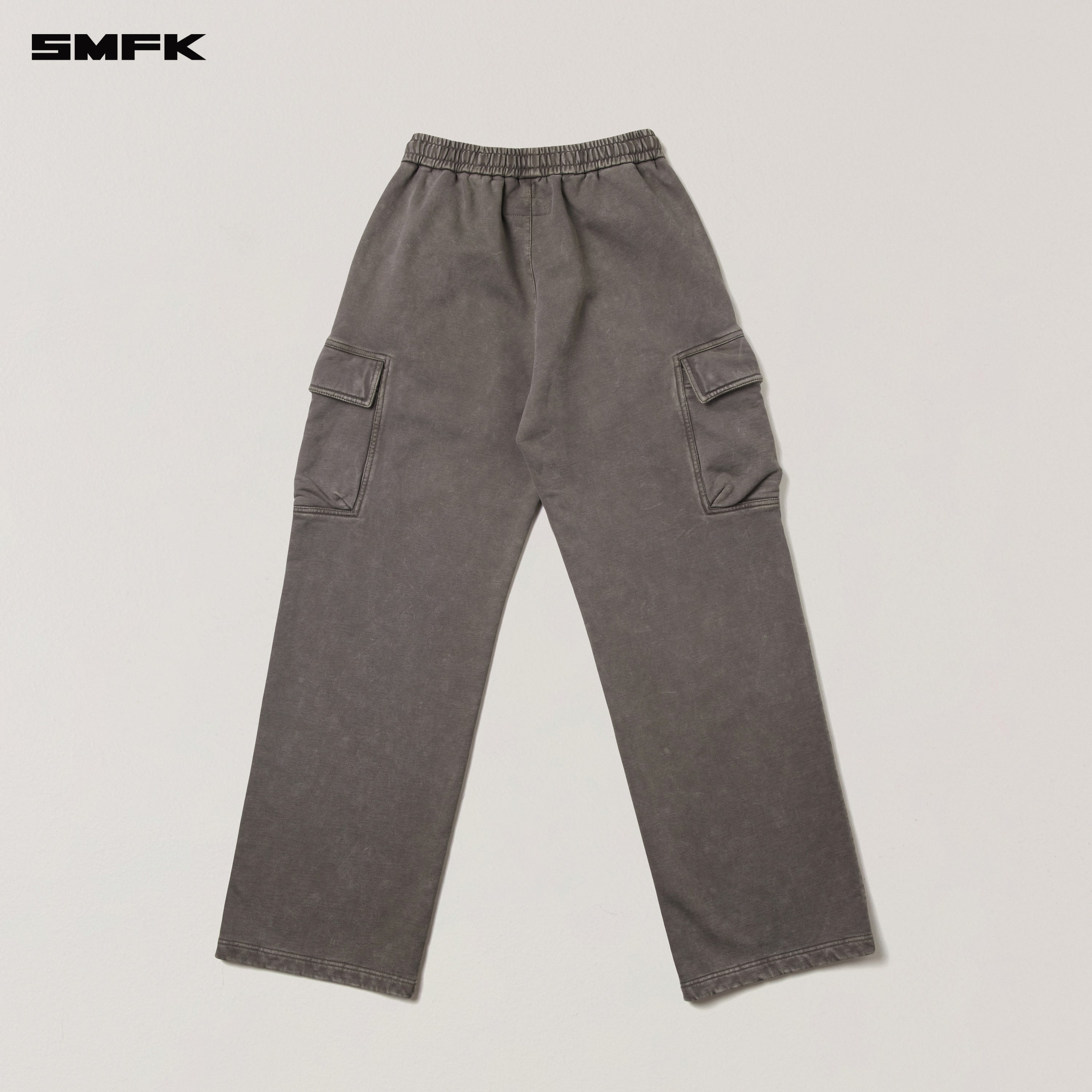 VINTAGE-SAFARI LOOSE SPORTS PANTS/FADE DYE WILD BROWN