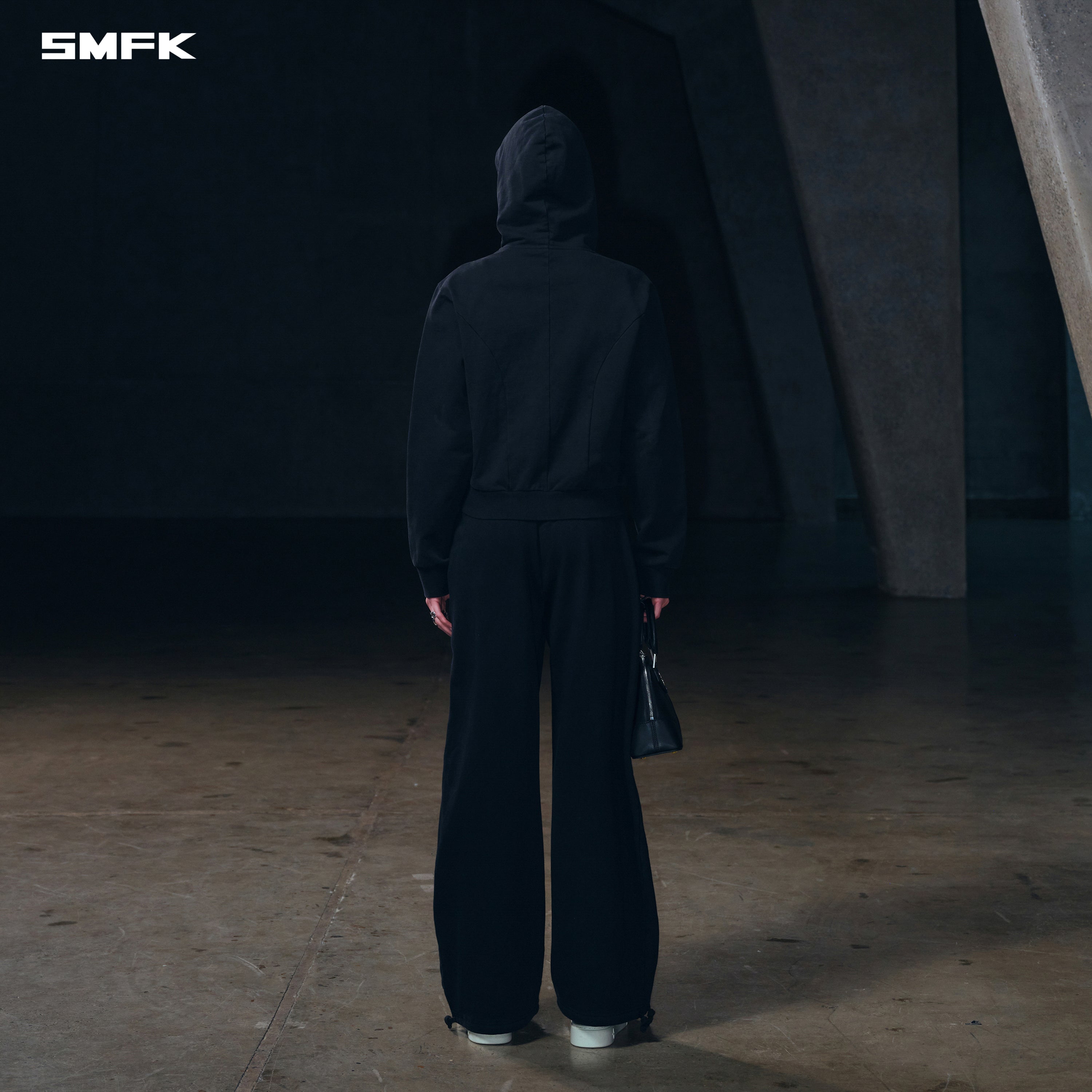 VINTAGE MUSE ARC SPORTS PANTS/COTTON VANISH BLACK