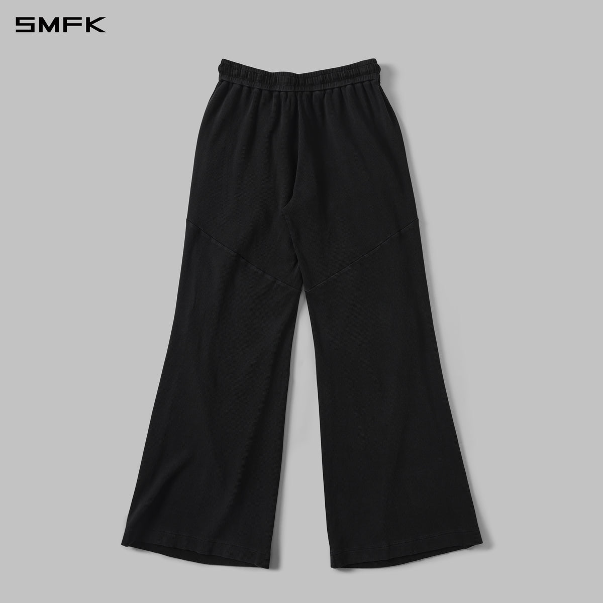 MYTH AEOLUS DECONSTRUCT STRT PANTS/COLD DYE/W COLD DYE BLACK