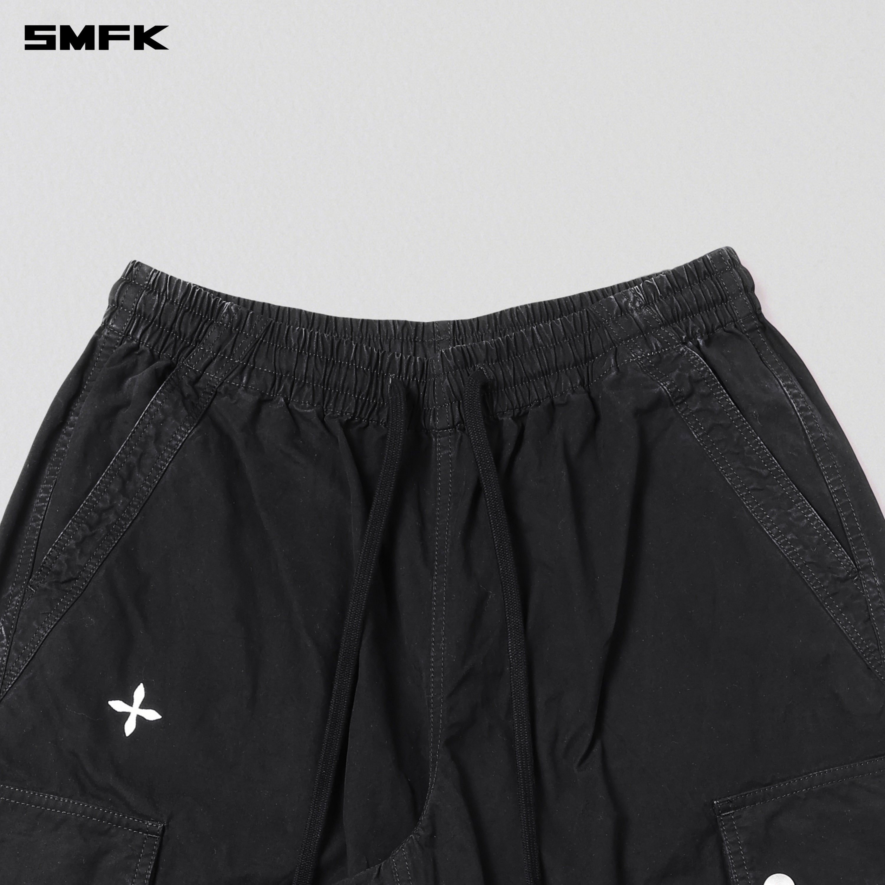 VINTAGE VANISH TRANING PANTS/GARMENT DYE VANISH BLACK
