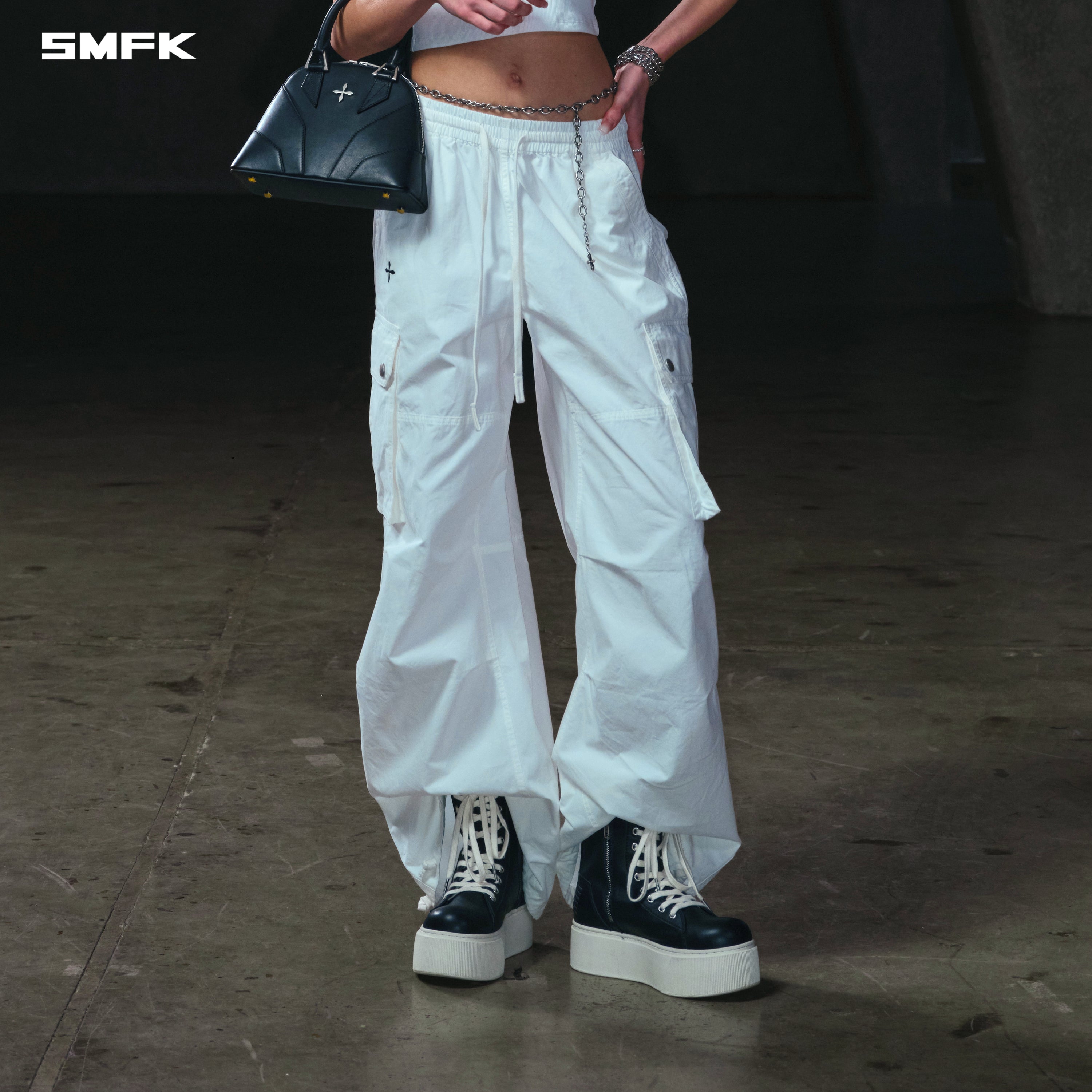 VINTAGE VANISH TRANING PANTS/GARMENT DYE CLOUD WHITE