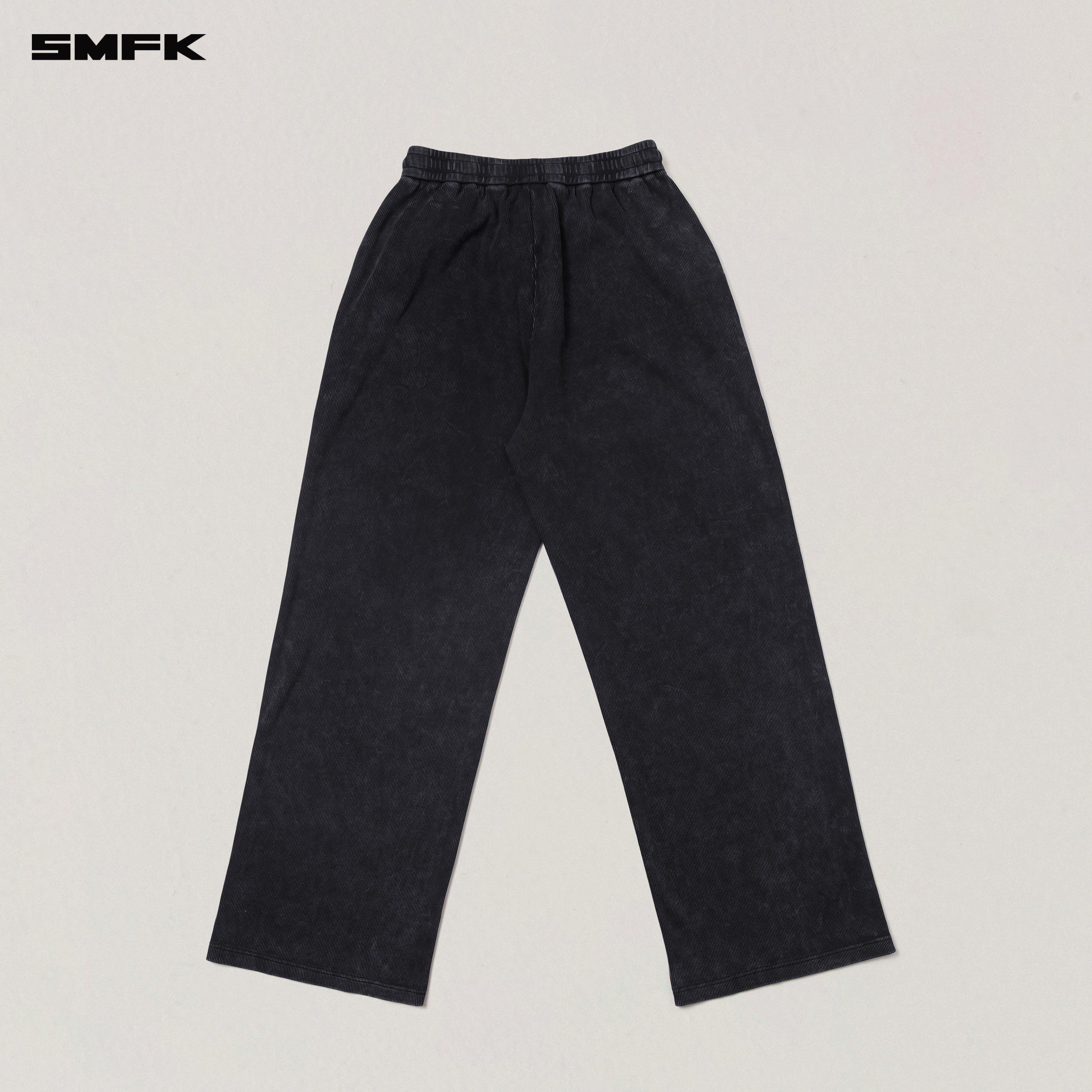 VINTAGE - SAVAGE STRAIGHT SPORTS PANTS/FADE DYE WILD BLACK