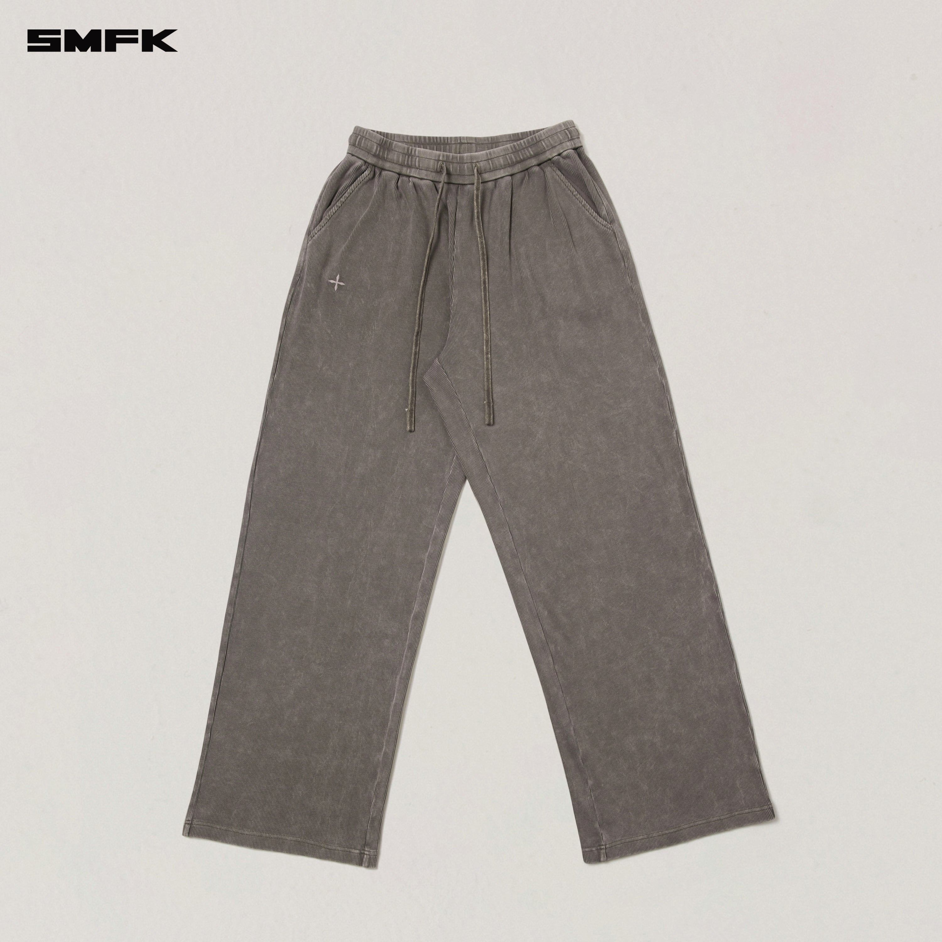 VINTAGE - SAVAGE STRAIGHT SPORTS PANTS/FADE DYE WILD BROWN