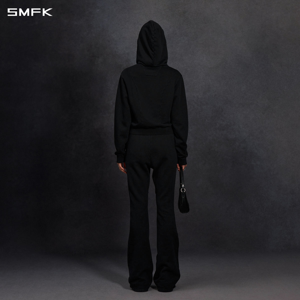 MYTH AEOLUS MUTATION FLARE PANTS/COLD DYE/W COLD DYE BLACK