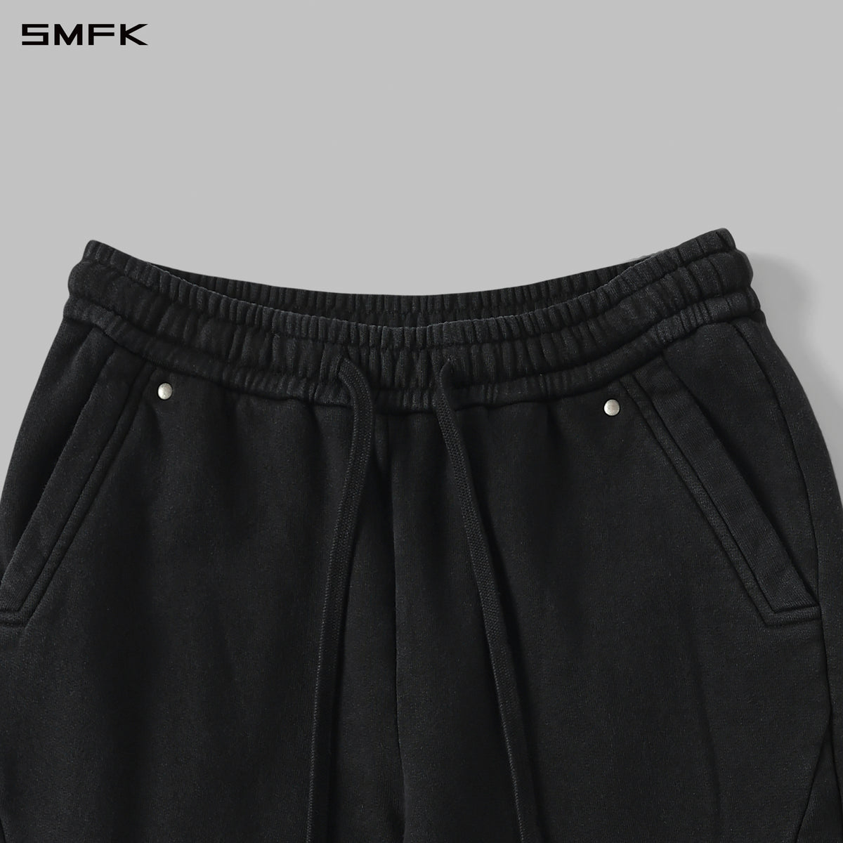 MYTH AEOLUS MUTATION FLARE PANTS/COLD DYE/W COLD DYE BLACK
