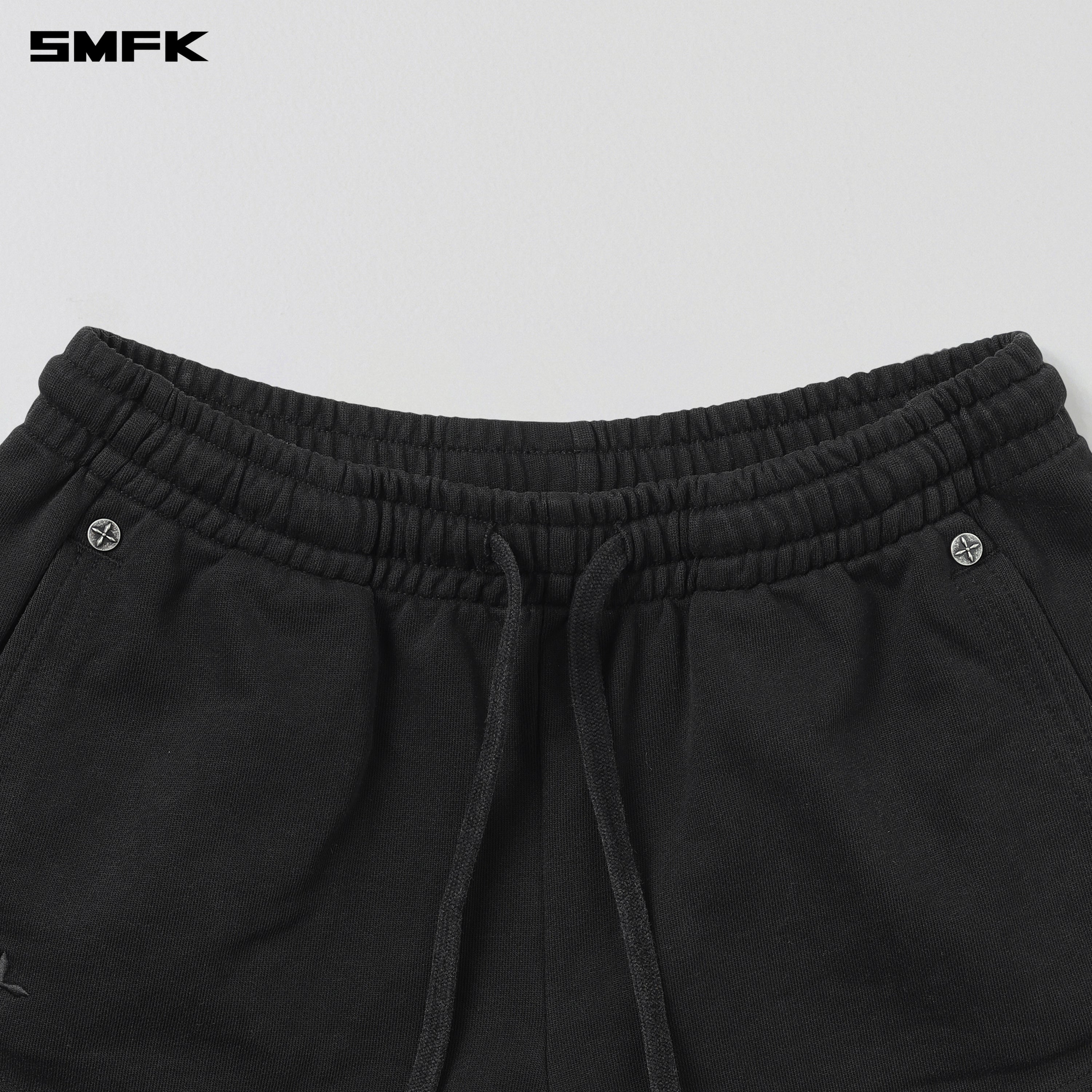 VINTAGE MUSE TOWER SPORTS PANTS/COTTON VANISH BLACK