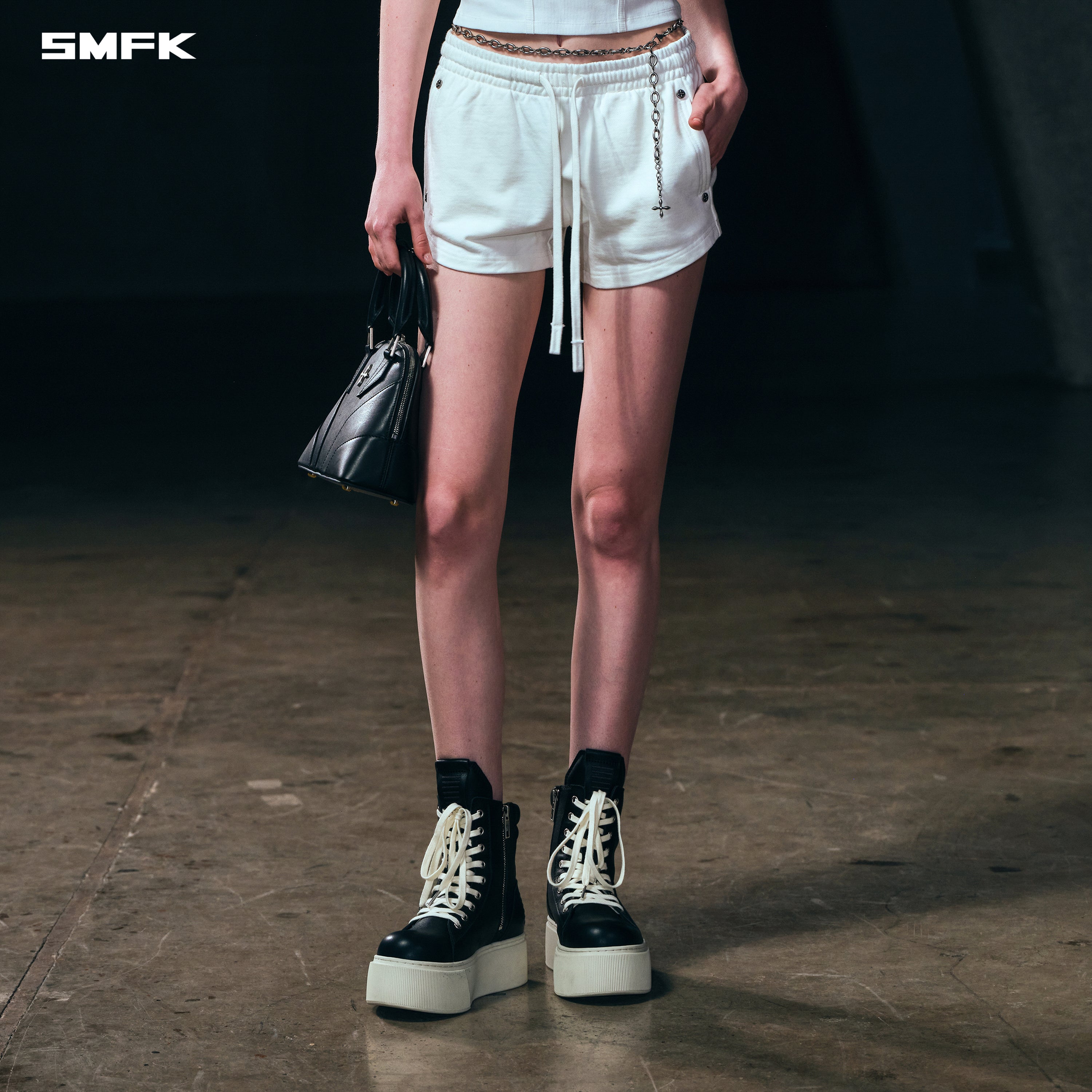 VINTAGE MUSE TOWER SPORTS PANTS/COTTON CLOUD WHITE