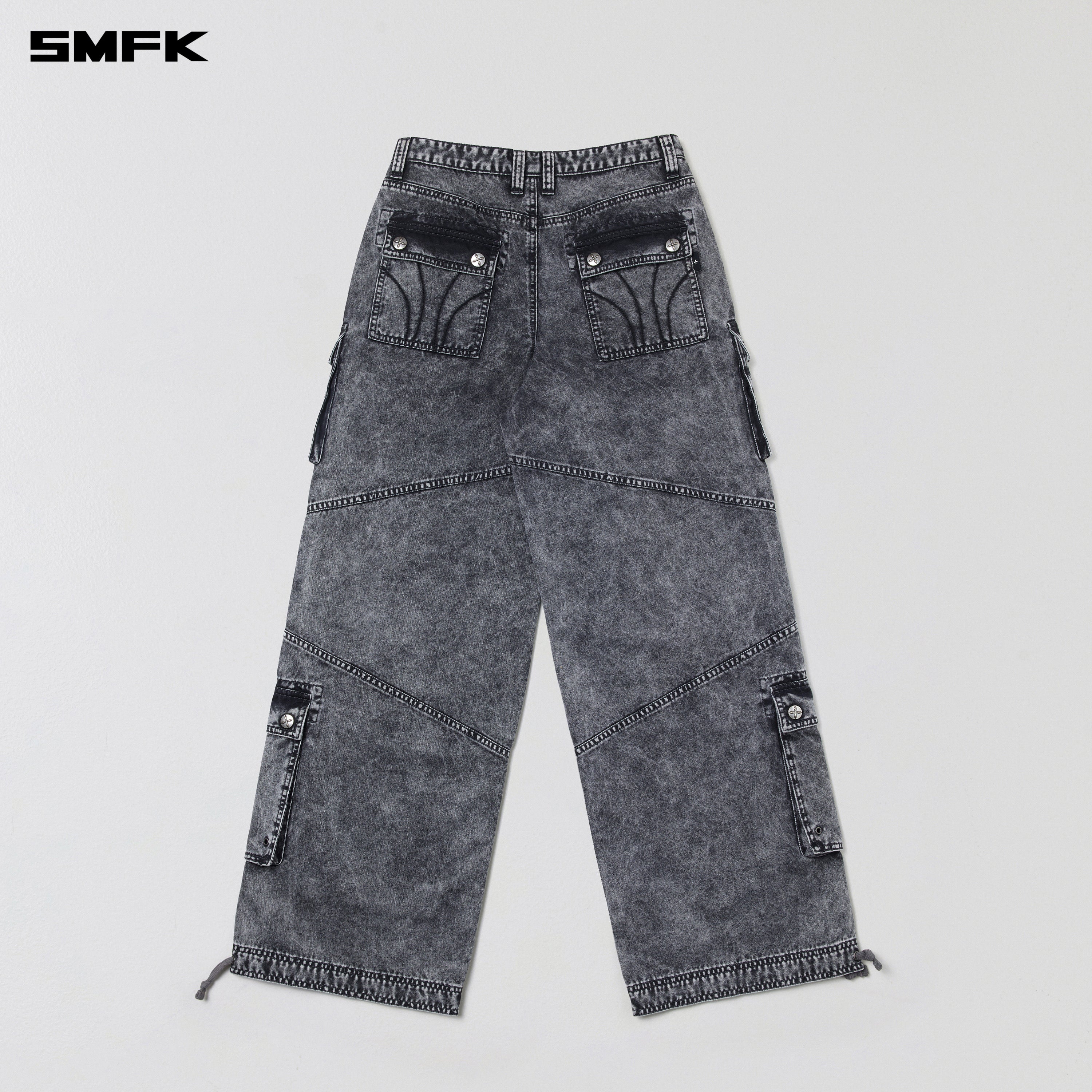 COMPASS RETRO TOWER CARGO PANTS STORM GREY