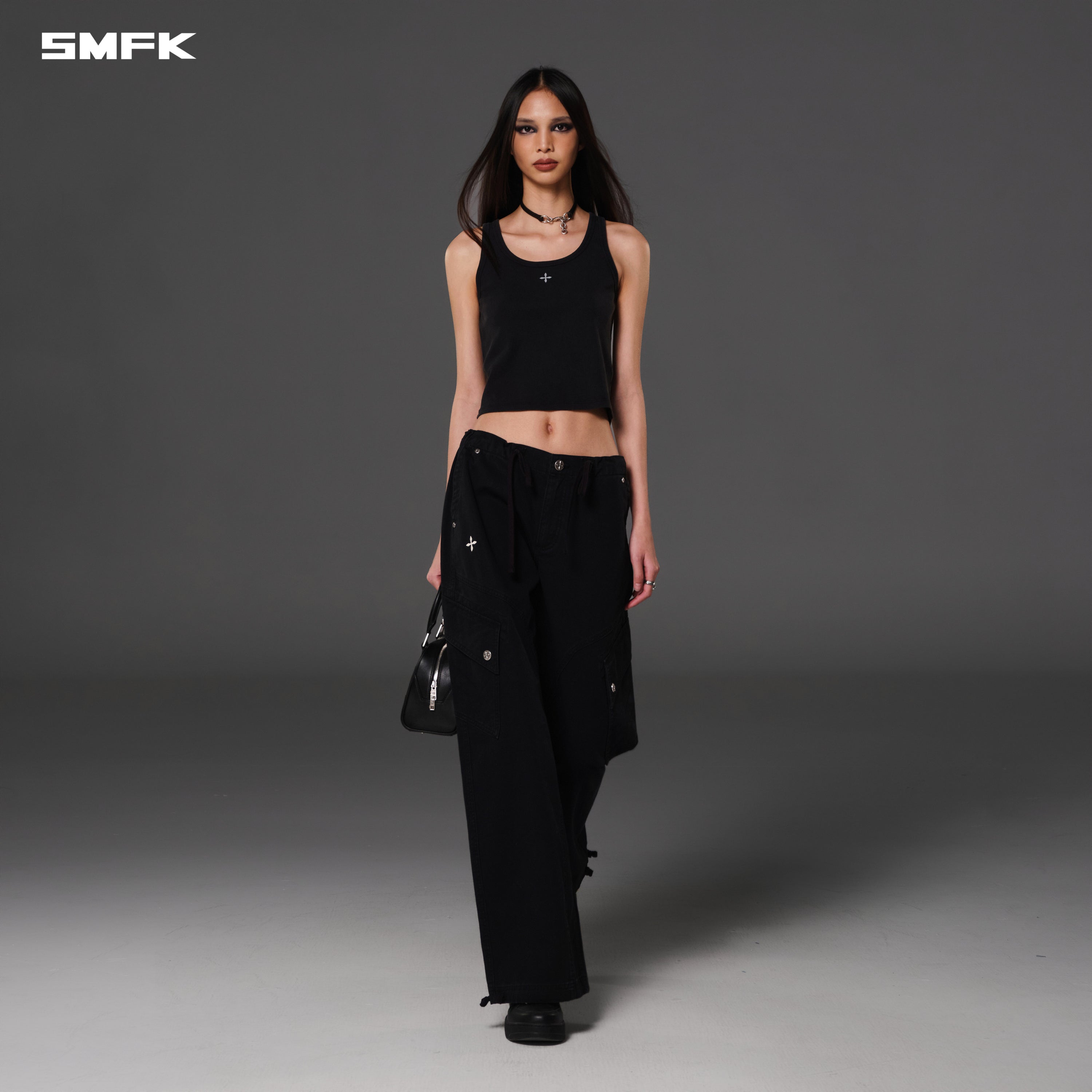 MIRAGE RETRO PARA PANTS/COTTON WILD BLACK