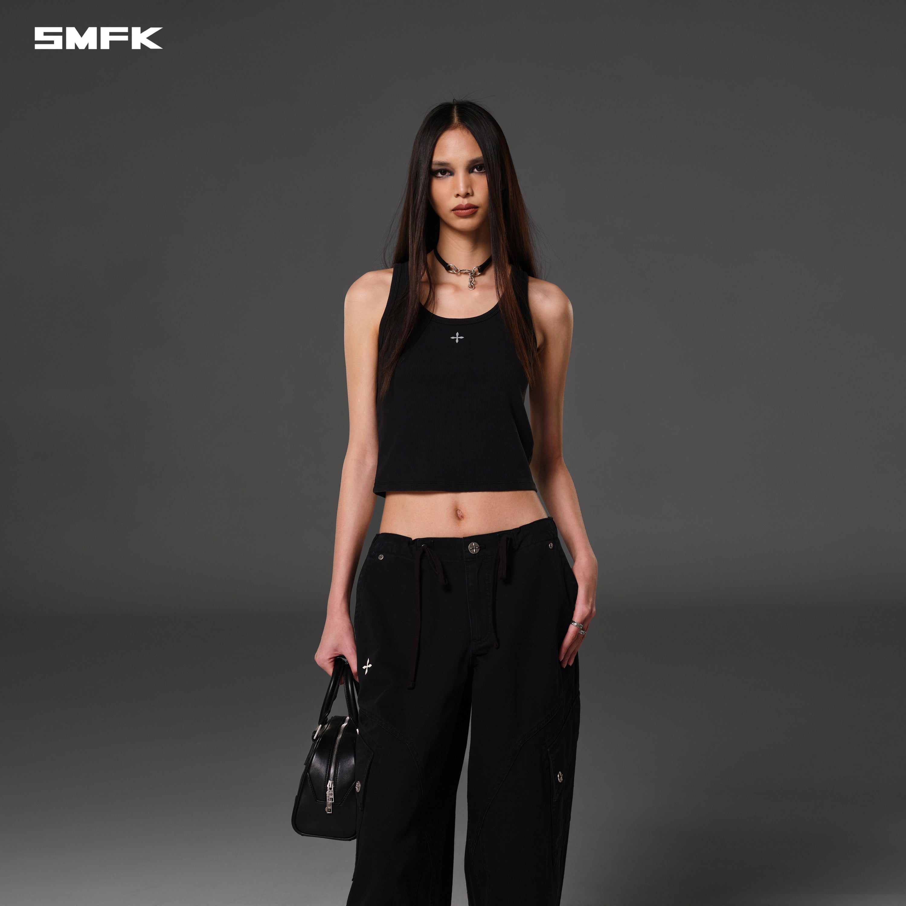 MIRAGE RETRO PARA PANTS/COTTON WILD BLACK