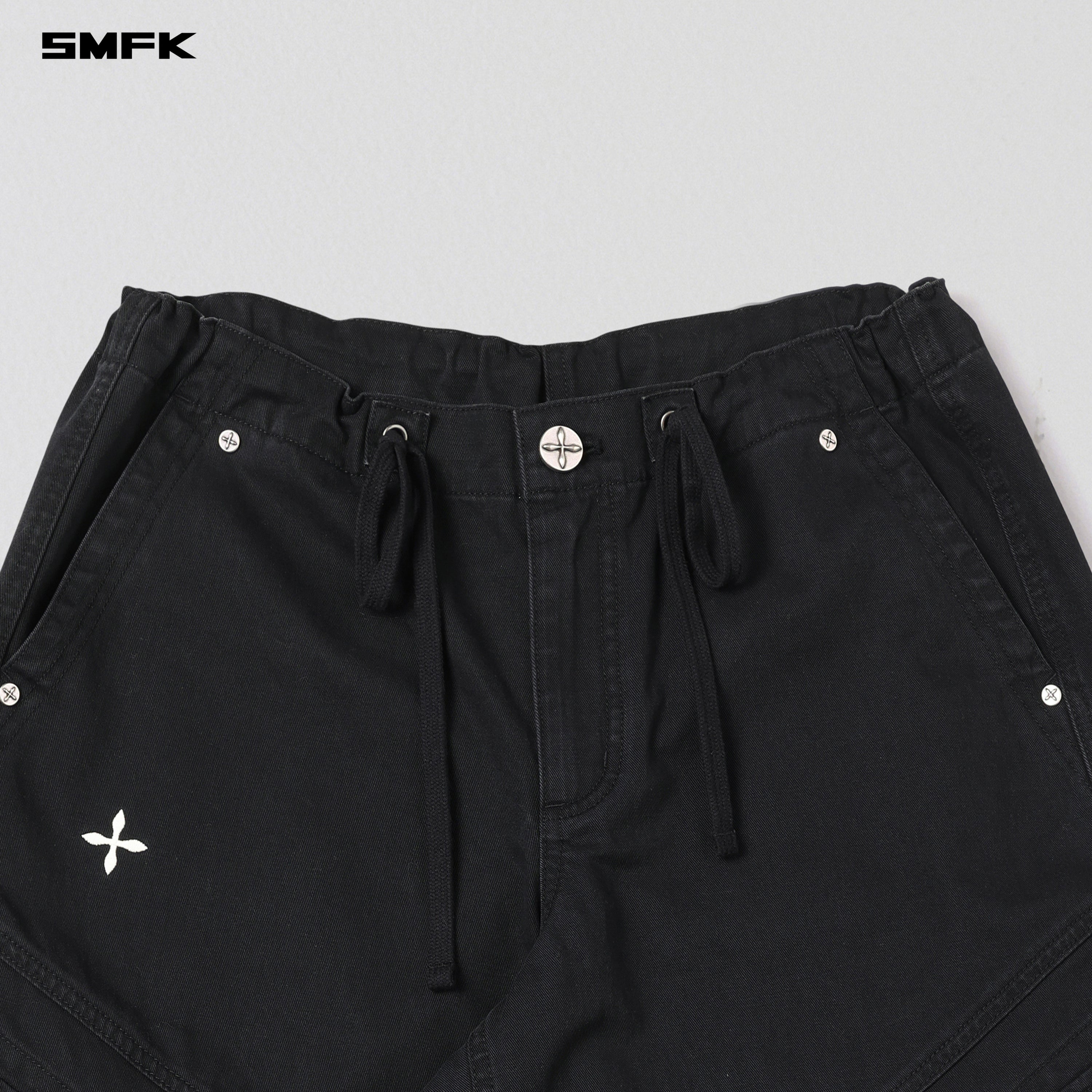 MIRAGE RETRO PARA PANTS/COTTON WILD BLACK