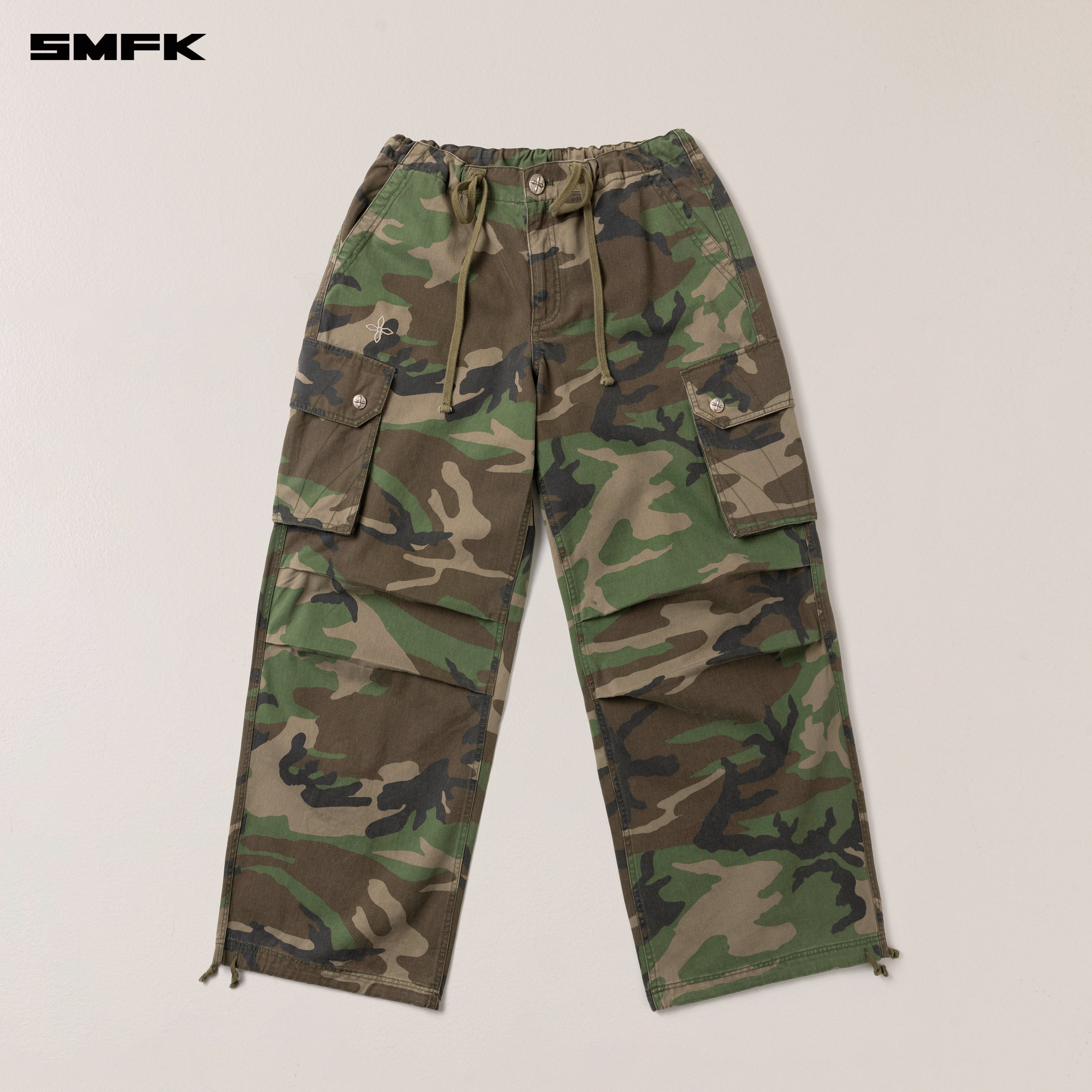 COMPASS RETRO CAMO PARA PANTS ARMY GREEN CAMOUFLAGE