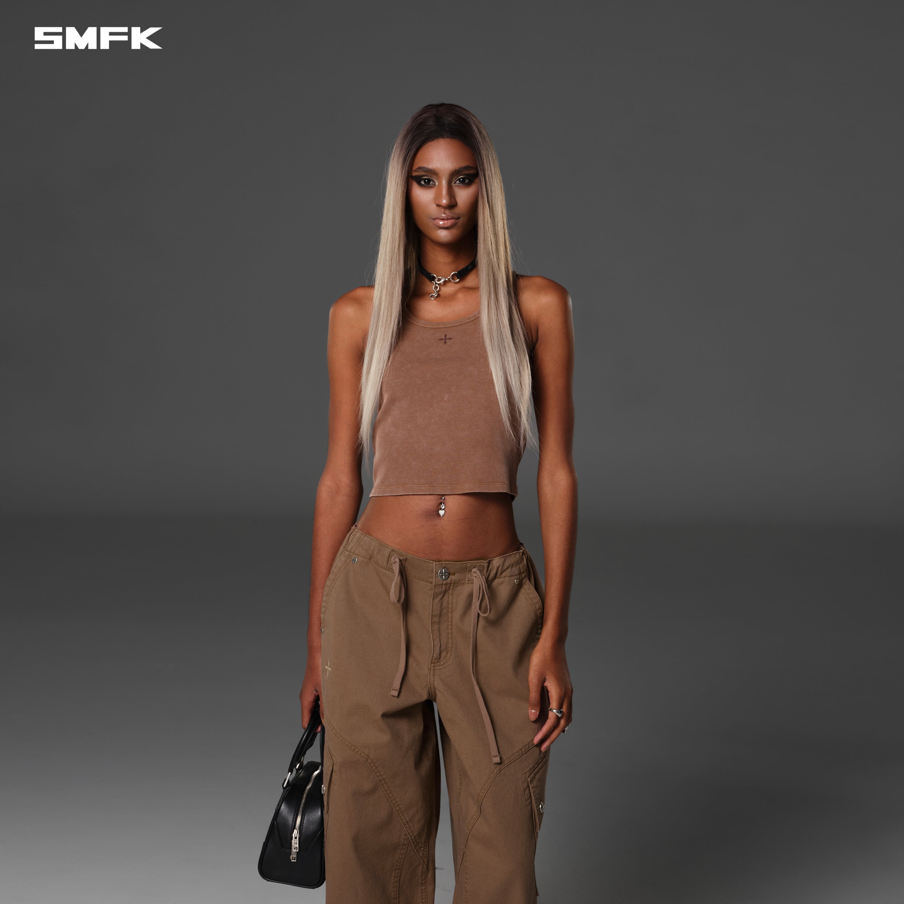 MIRAGE RETRO PARA PANTS/COTTON SHADOW BROWN