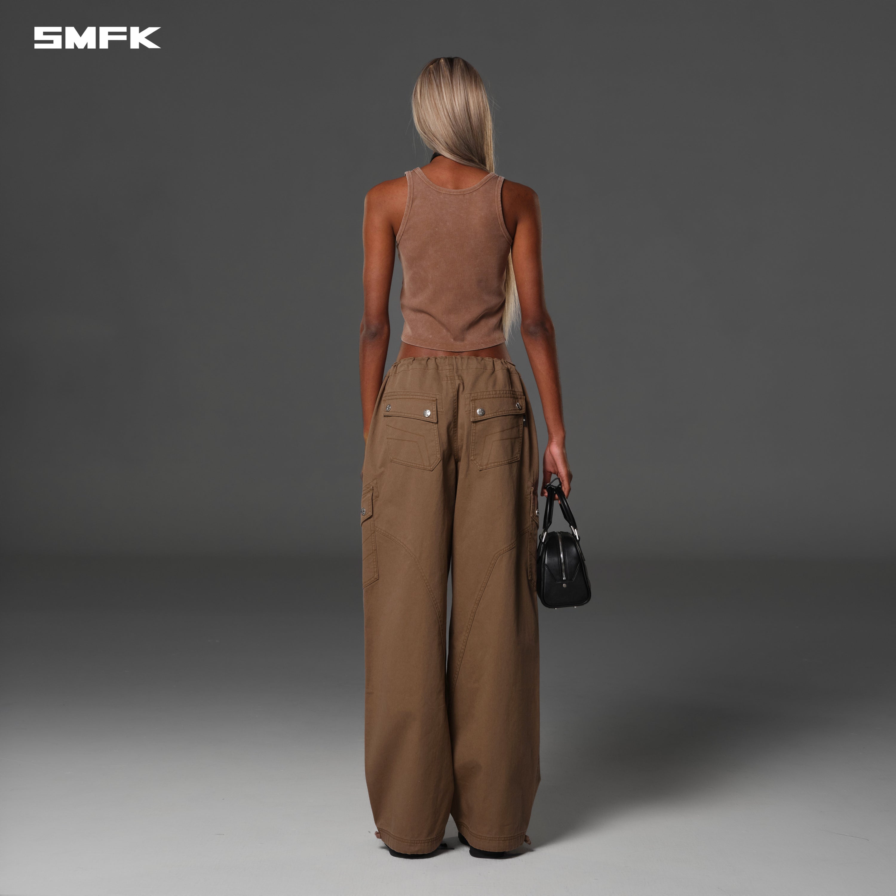 MIRAGE RETRO PARA PANTS/COTTON SHADOW BROWN
