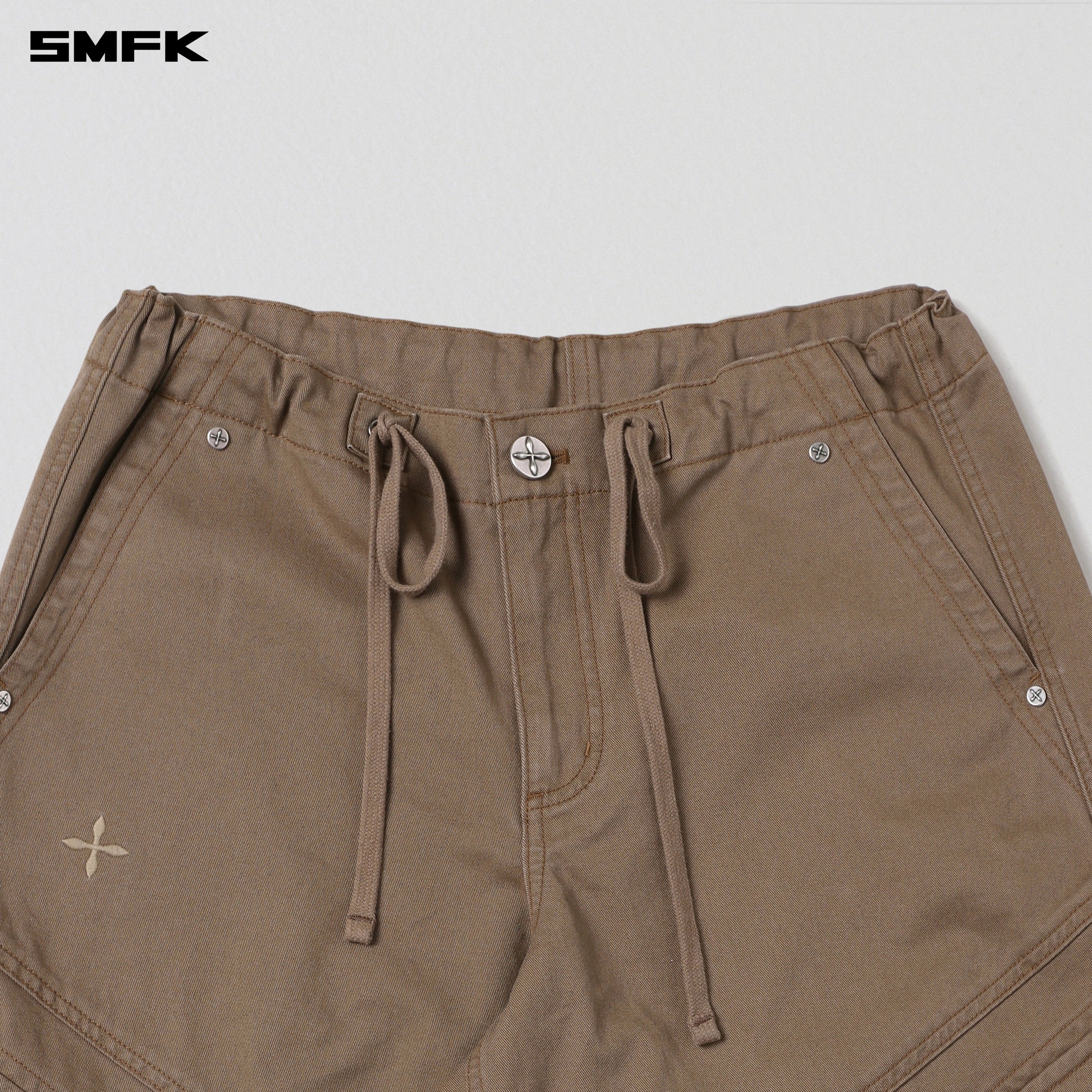 MIRAGE RETRO PARA PANTS/COTTON SHADOW BROWN