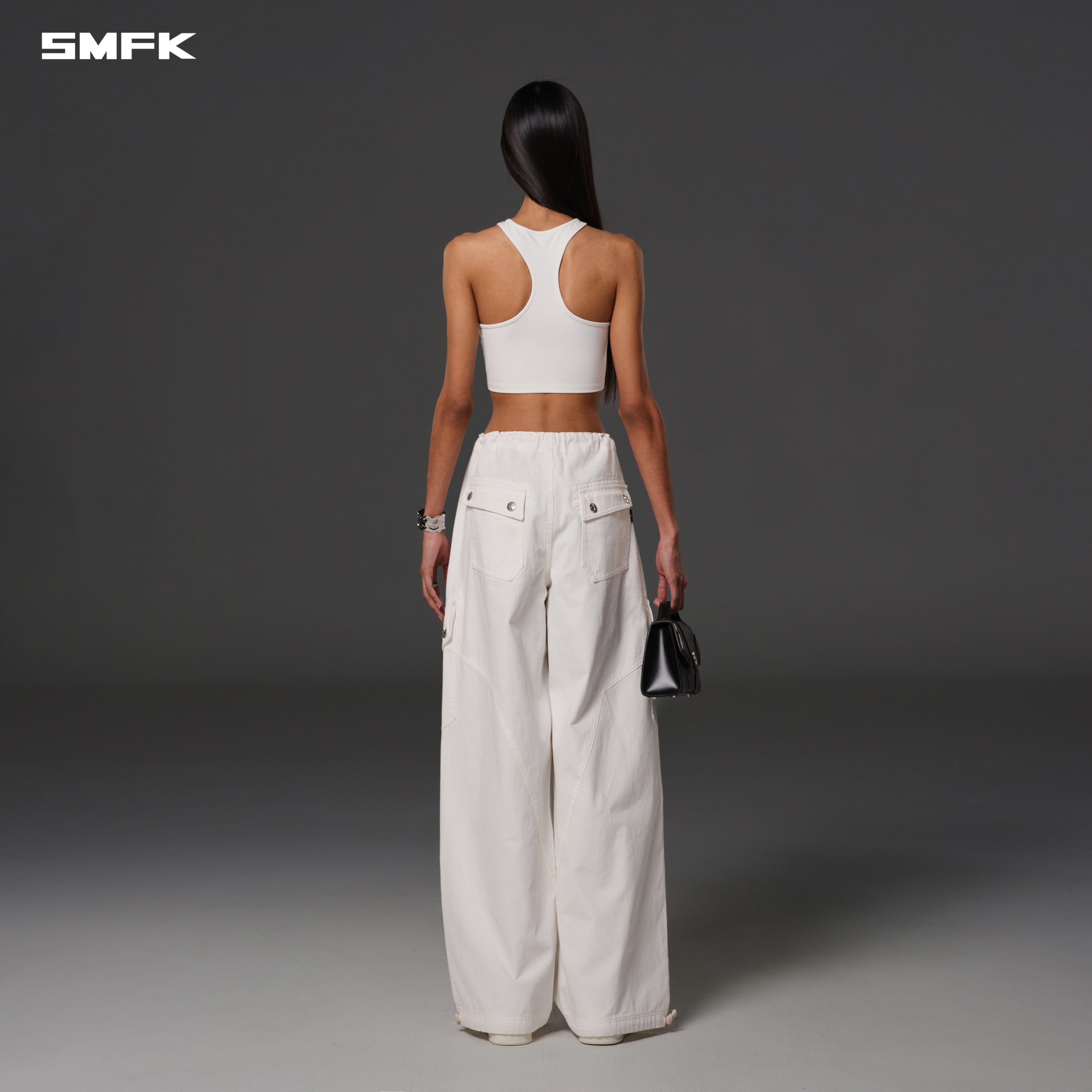 MIRAGE RETRO PARA PANTS/COTTON CLOUD WHITE