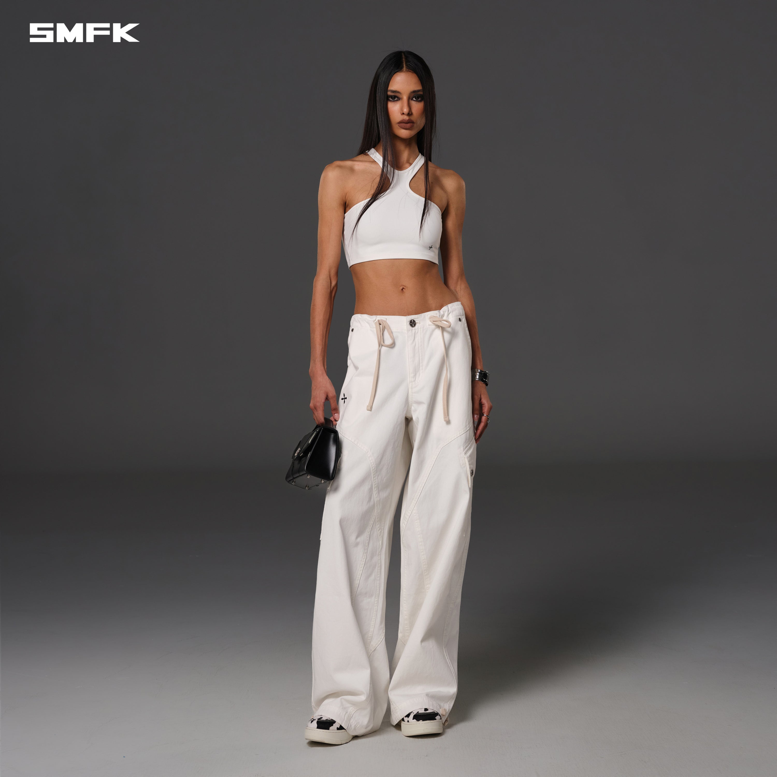 MIRAGE RETRO PARA PANTS/COTTON CLOUD WHITE