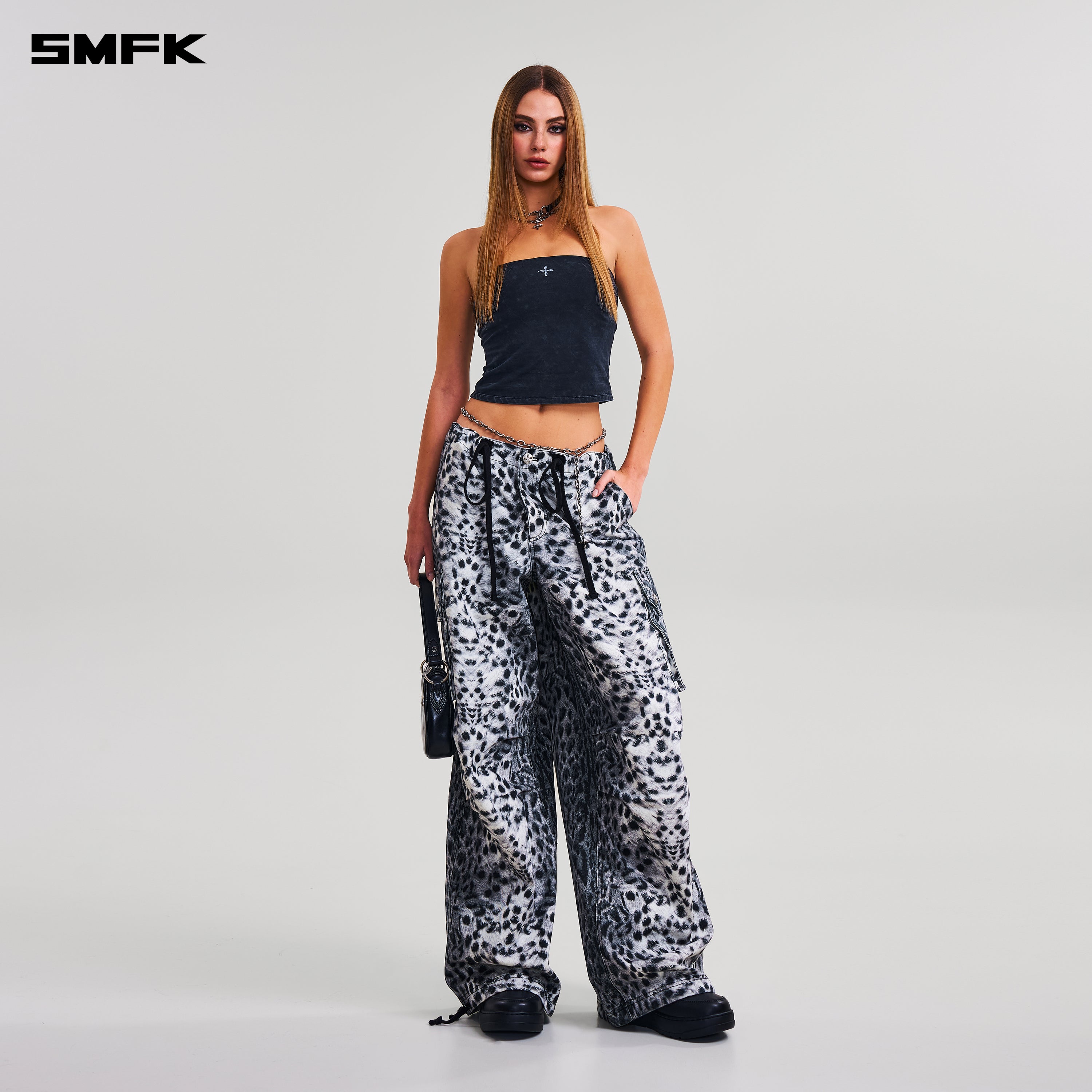 COMPASS RETRO LEOPARD PARA PANTS MIRAGE LEOPARD