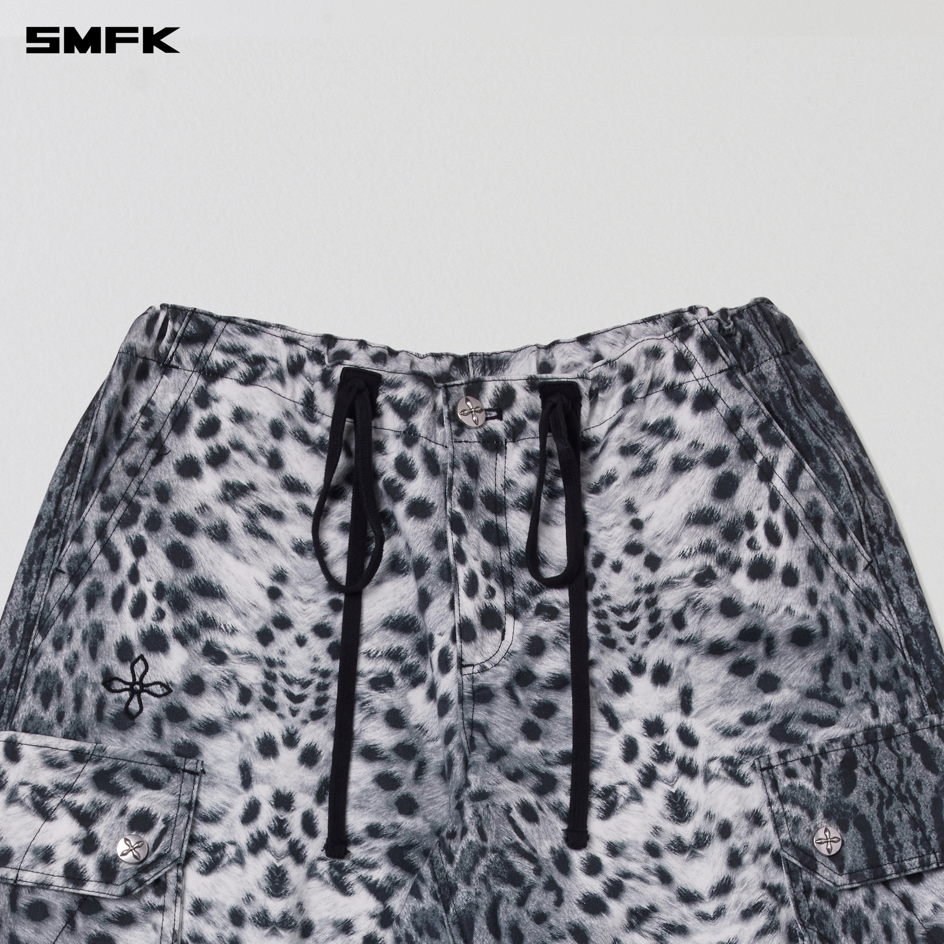 COMPASS RETRO LEOPARD PARA PANTS MIRAGE LEOPARD