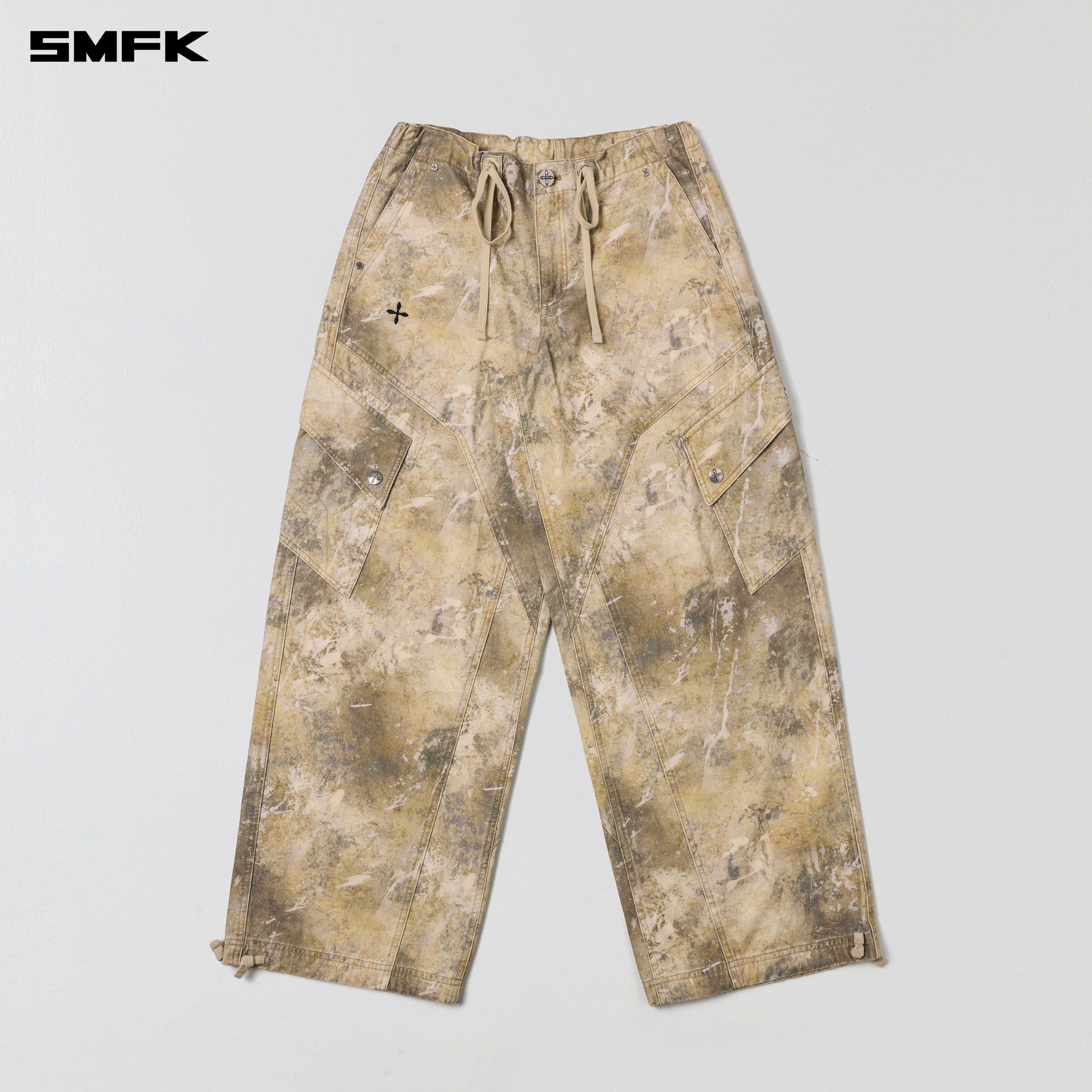 MIRAGE RETRO PARA PANTS/COTTON WHITE STORM  CAMOUFLAGE