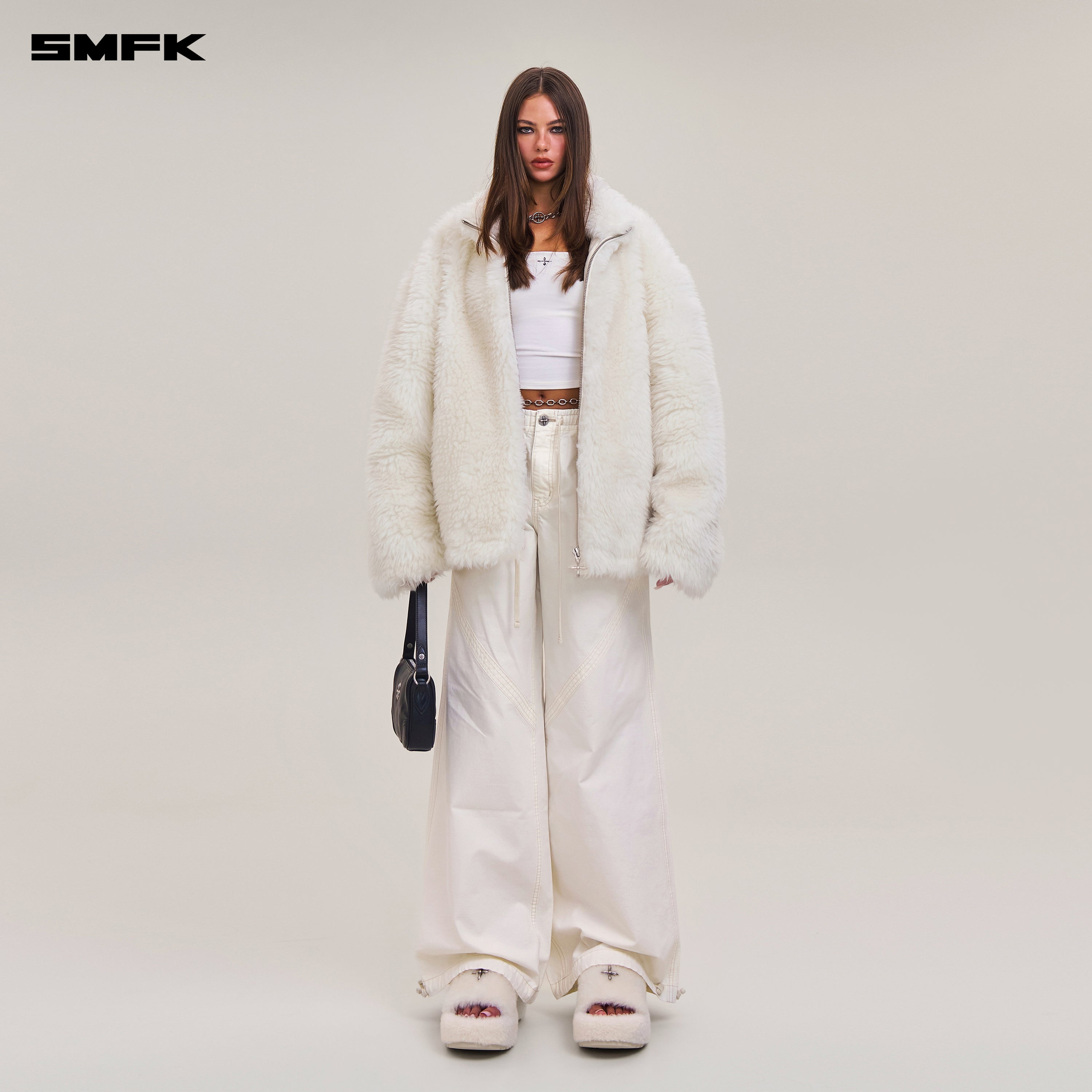 RAGE WILD ORIGIN HANDCRAFT SPORTS CARGO PANTS/GARMENT DYED SNOW MOUNTAIN WHITE