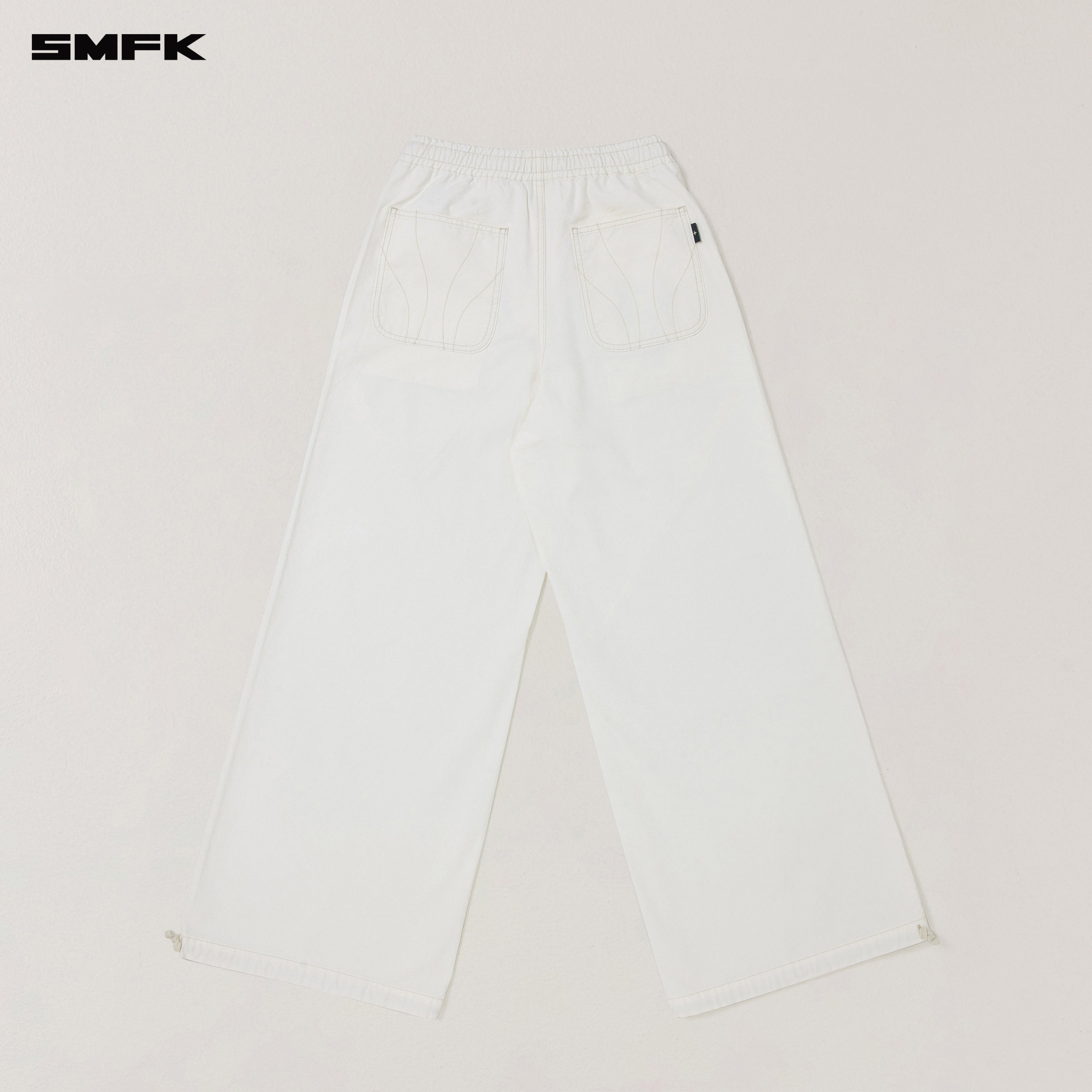 RAGE WILD ORIGIN HANDCRAFT SPORTS CARGO PANTS/GARMENT DYED SNOW MOUNTAIN WHITE