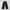 MIRAGE VANISH LOOSE CARGO /GARMENT DYE VANISH BLACK