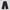 MIRAGE VANISH LOOSE CARGO /GARMENT DYE VANISH BLACK