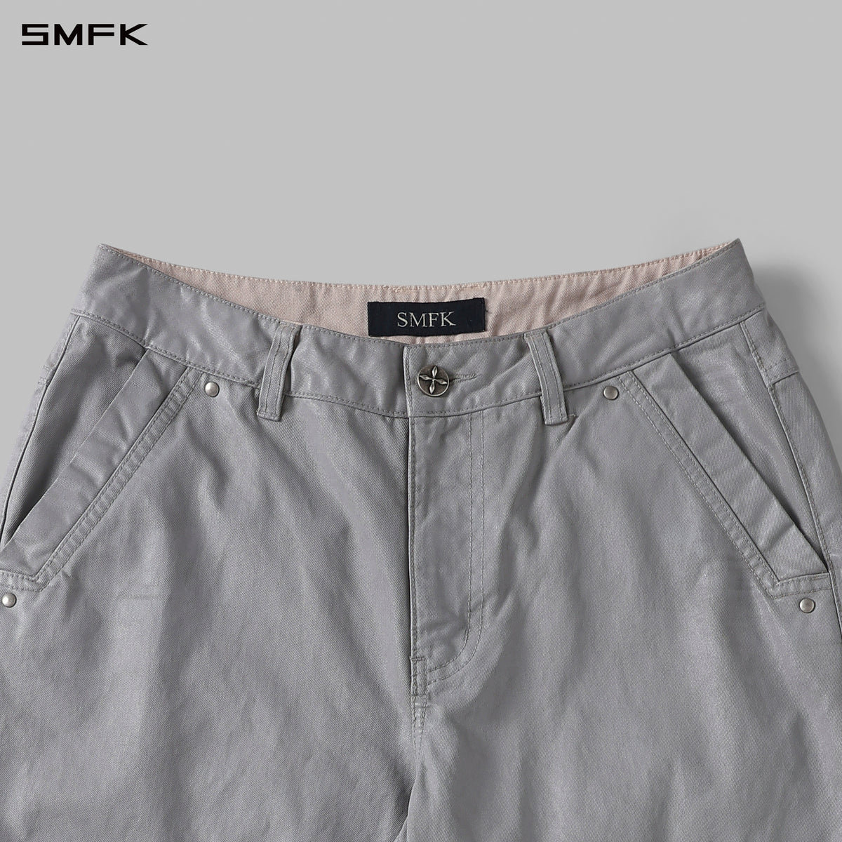 MIRAGE SIREN COLD DYE CARGO PANTS/COLD DYE+WAX/W MIST GREY