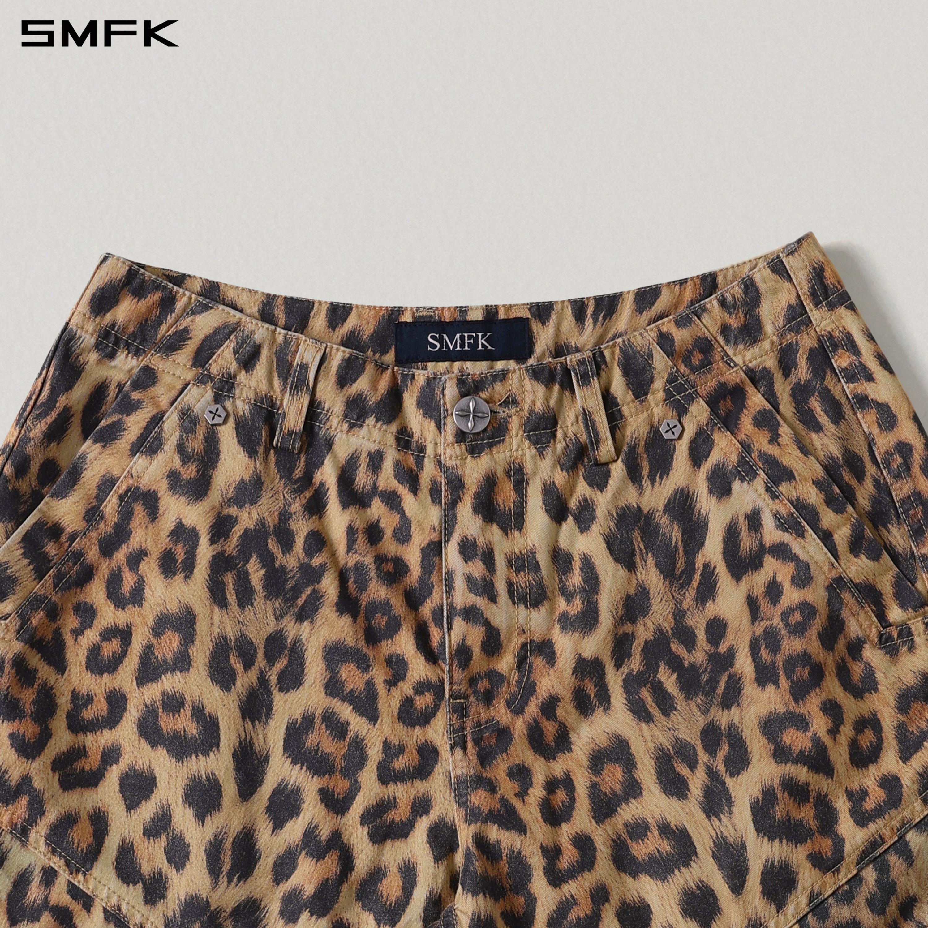 MIRAGE VANISH LOOSE CARGO /GARMENT DYE LEOPARD CAMO