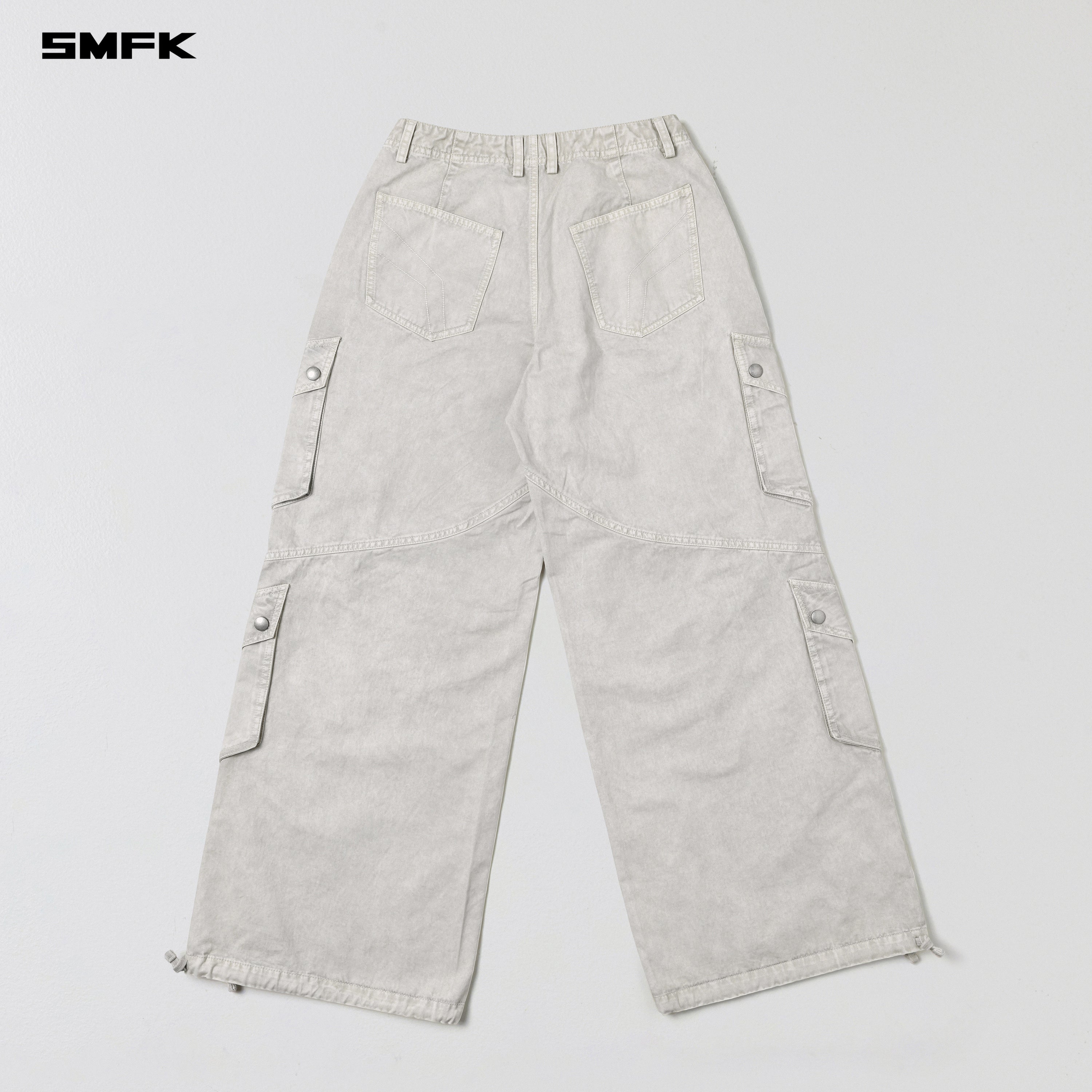 MIRAGE VANISH LOOSE CARGO /GARMENT DYE VANISH WHITE