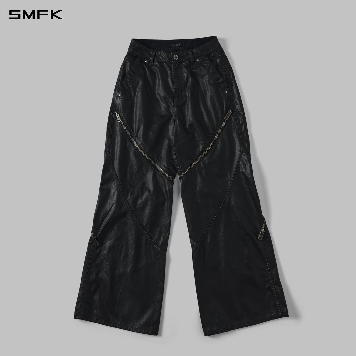 MIRAGE HURRICANE COLD DYE SLIM CARGO PANTS/COLD DYE+WAX/W INK BLACK